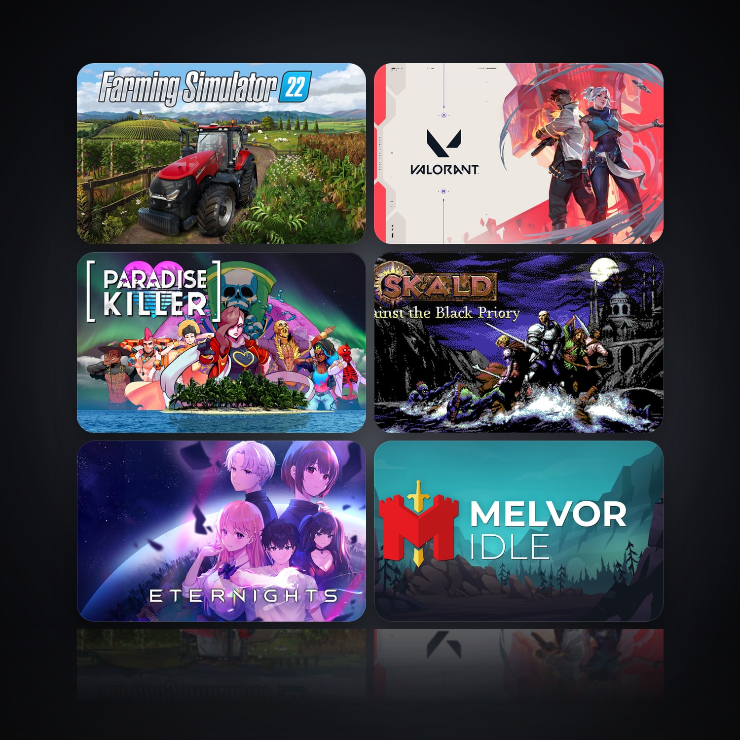Farming Simulator 22 & VALORANT | 42 Games — HabibiAccounts