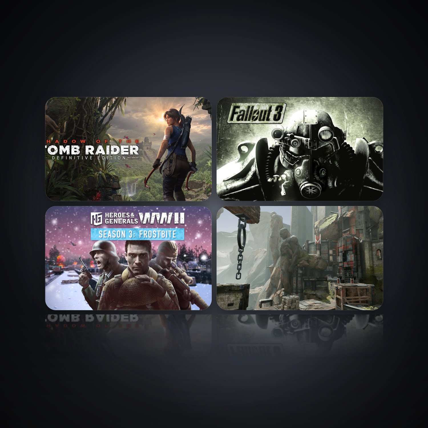 Shadow of the Tomb Raider: Definitive Edition & Fallout 3: Game of the Year Edition | 4 Games — HabibiAccounts