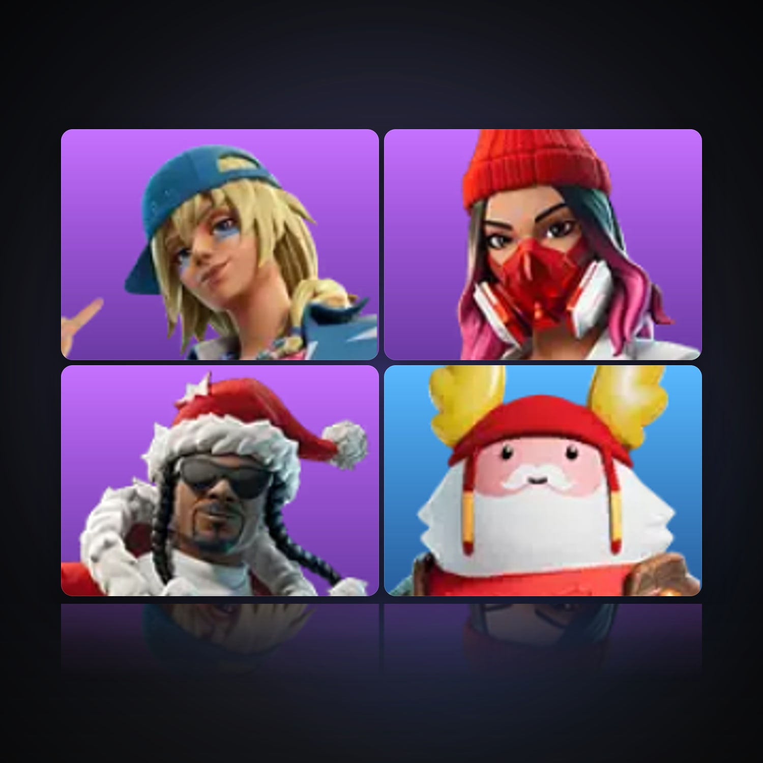 Fortnite | 4 Skins | 800 V-Bucks | Level 105 | 8 Wins — HabibiAccounts