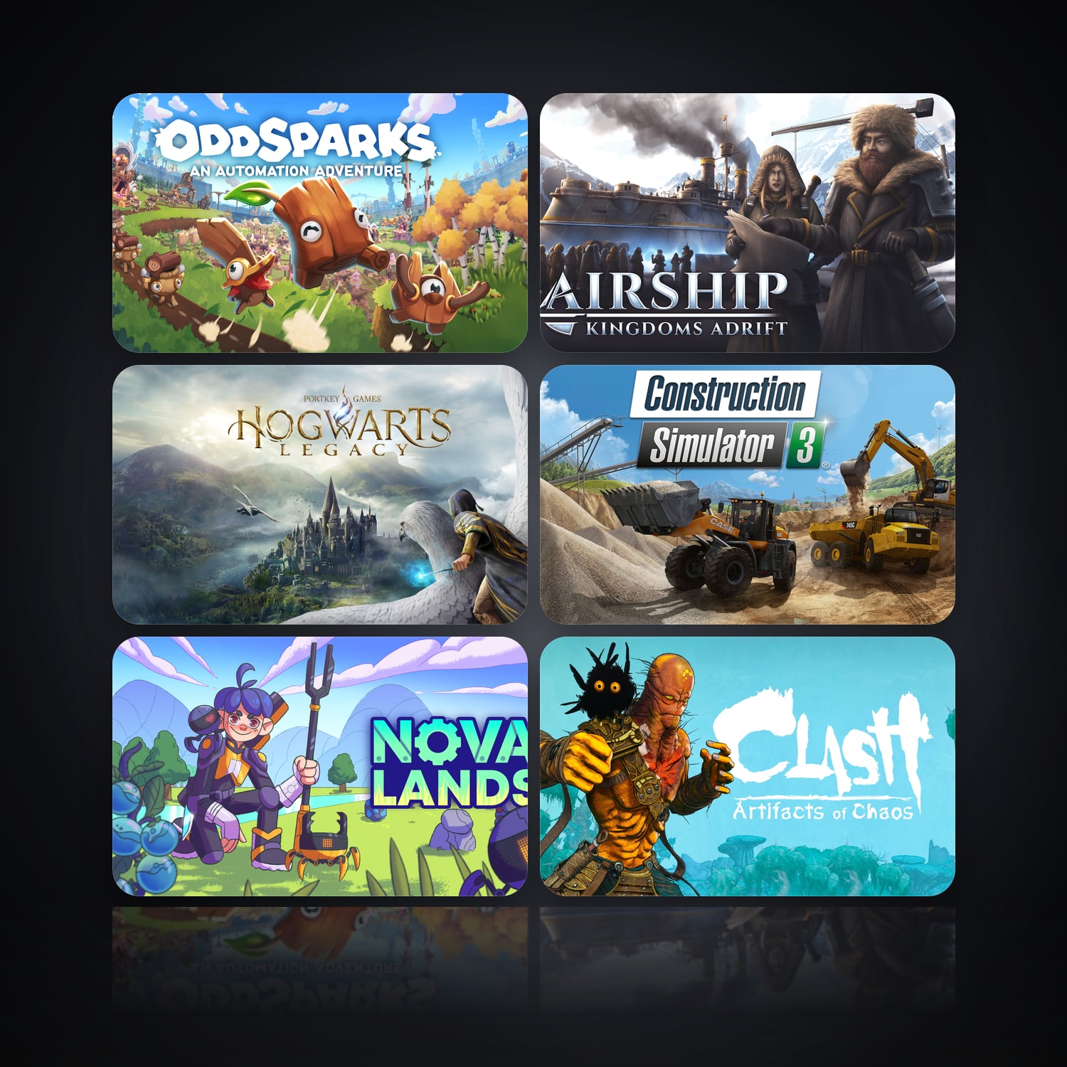 Oddsparks: An Automation Adventure & Airship Kingdoms Adrift | 19 Games — HabibiAccounts