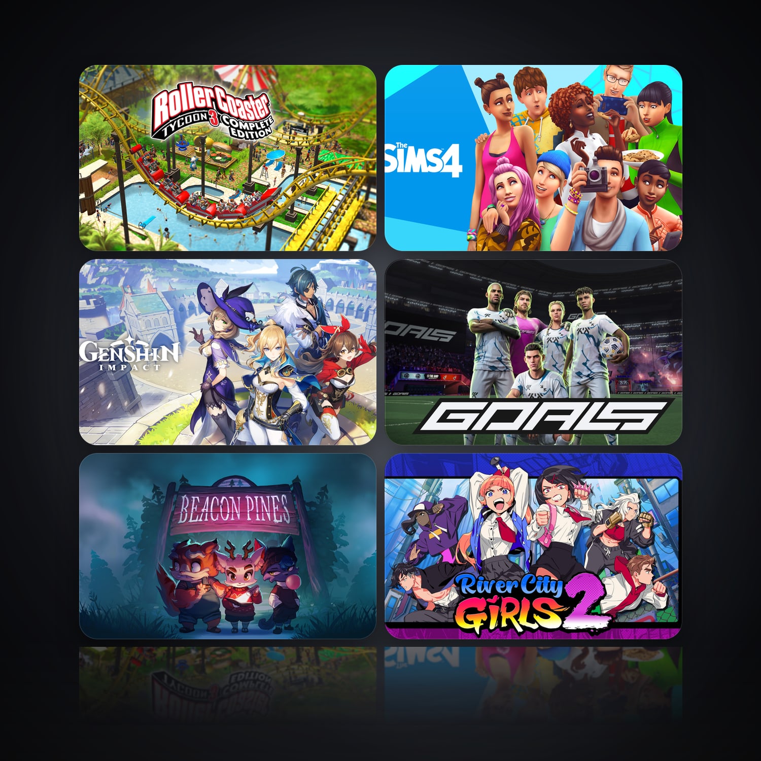 RollerCoaster Tycoon 3: Complete Edition & The Sims 4 | 8 Games — HabibiAccounts