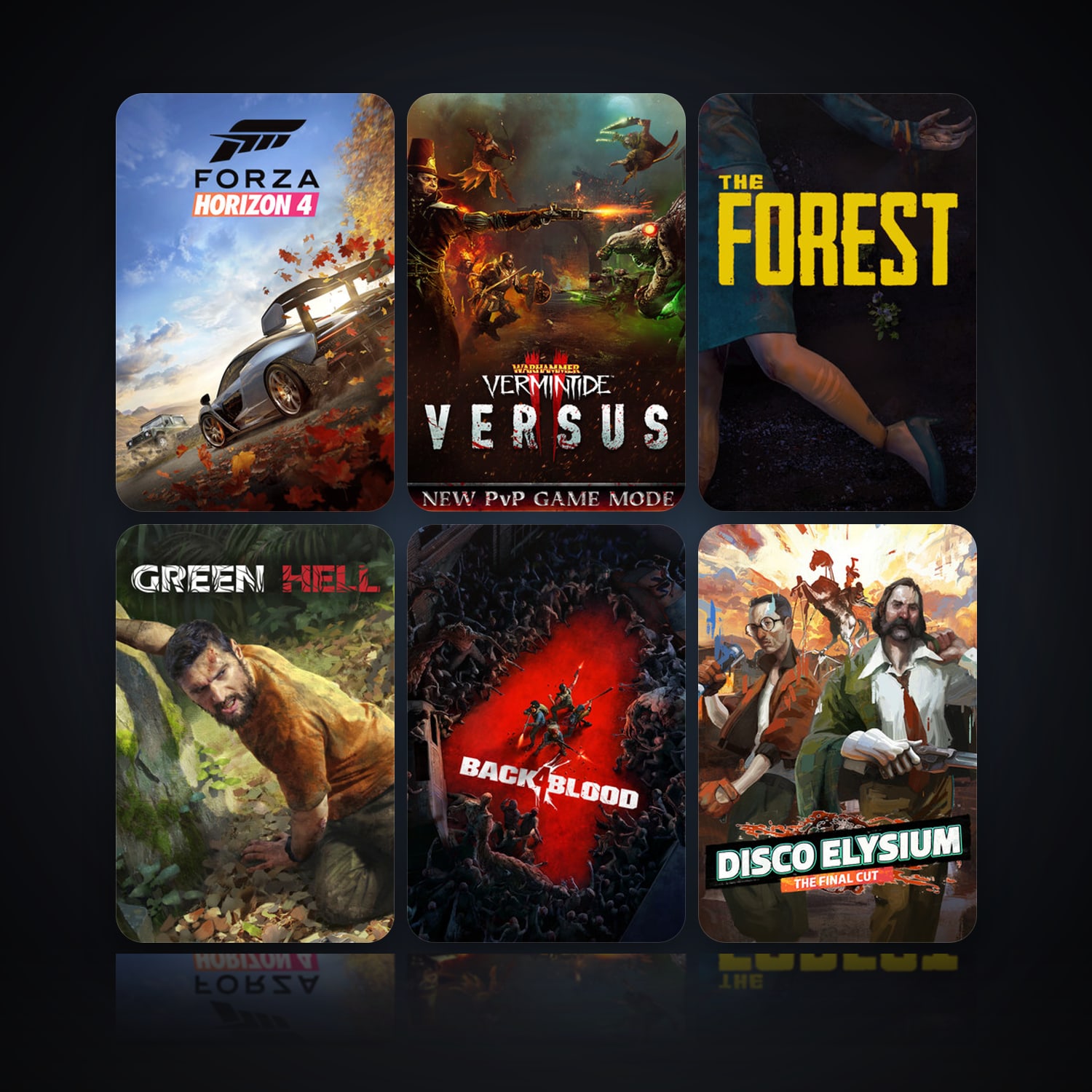 Forza Horizon 4 & Warhammer: Vermintide 2 | 144 Games | Clean — HabibiAccounts