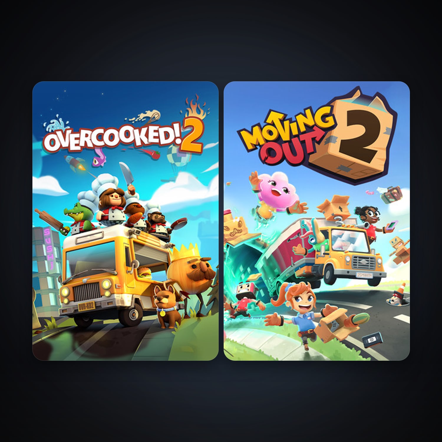 Overcooked! 2 & Moving Out 2 — HabibiAccounts