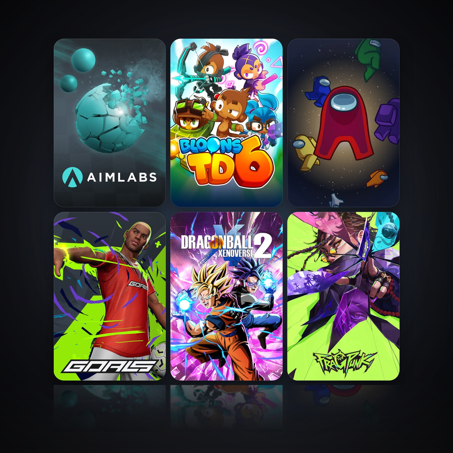Aimlabs & Bloons TD 6 | 13 Games | Clean — HabibiAccounts