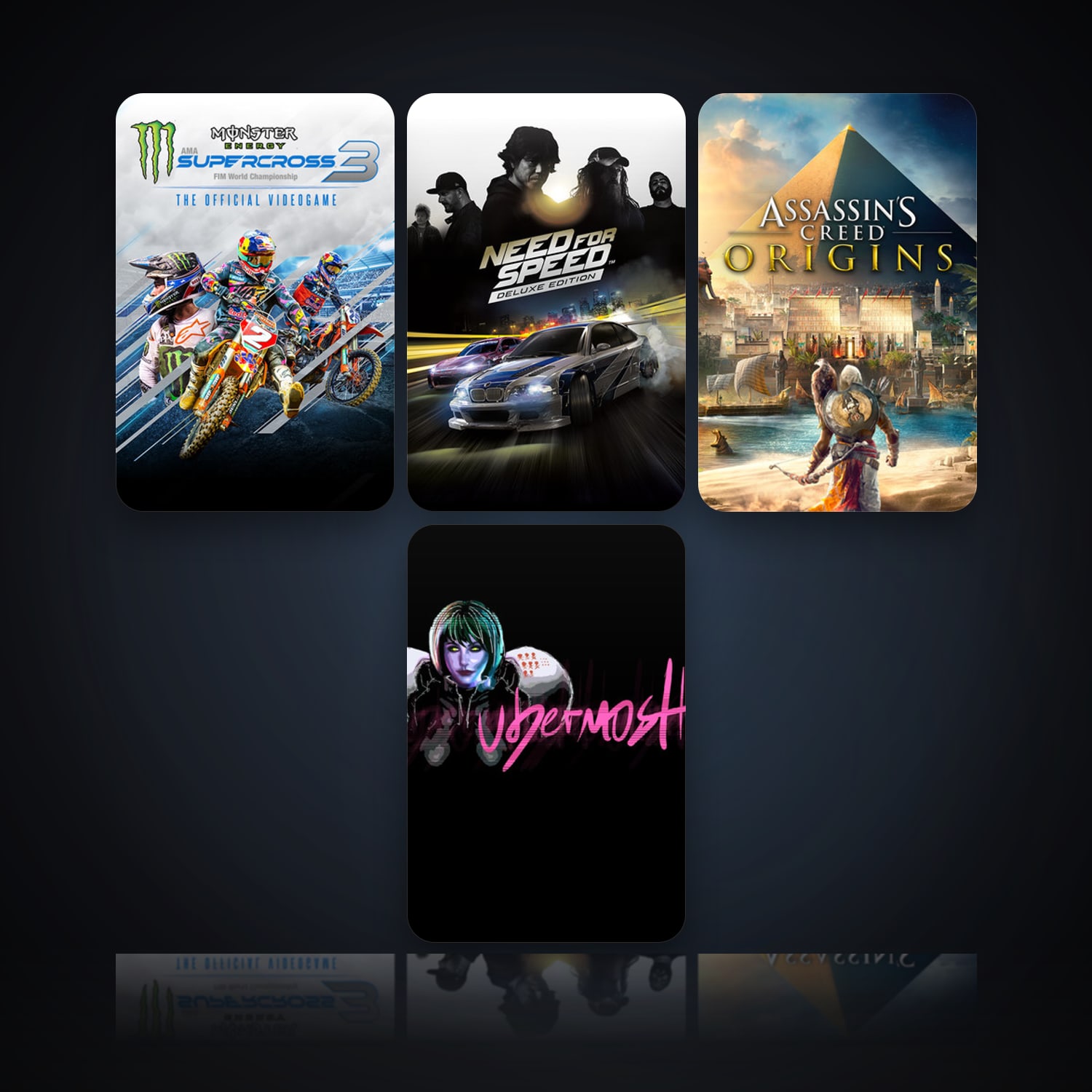 Monster Energy Supercross - The Official Videogame 3 & Need for Speed | 13 Games | Clean — HabibiAccounts