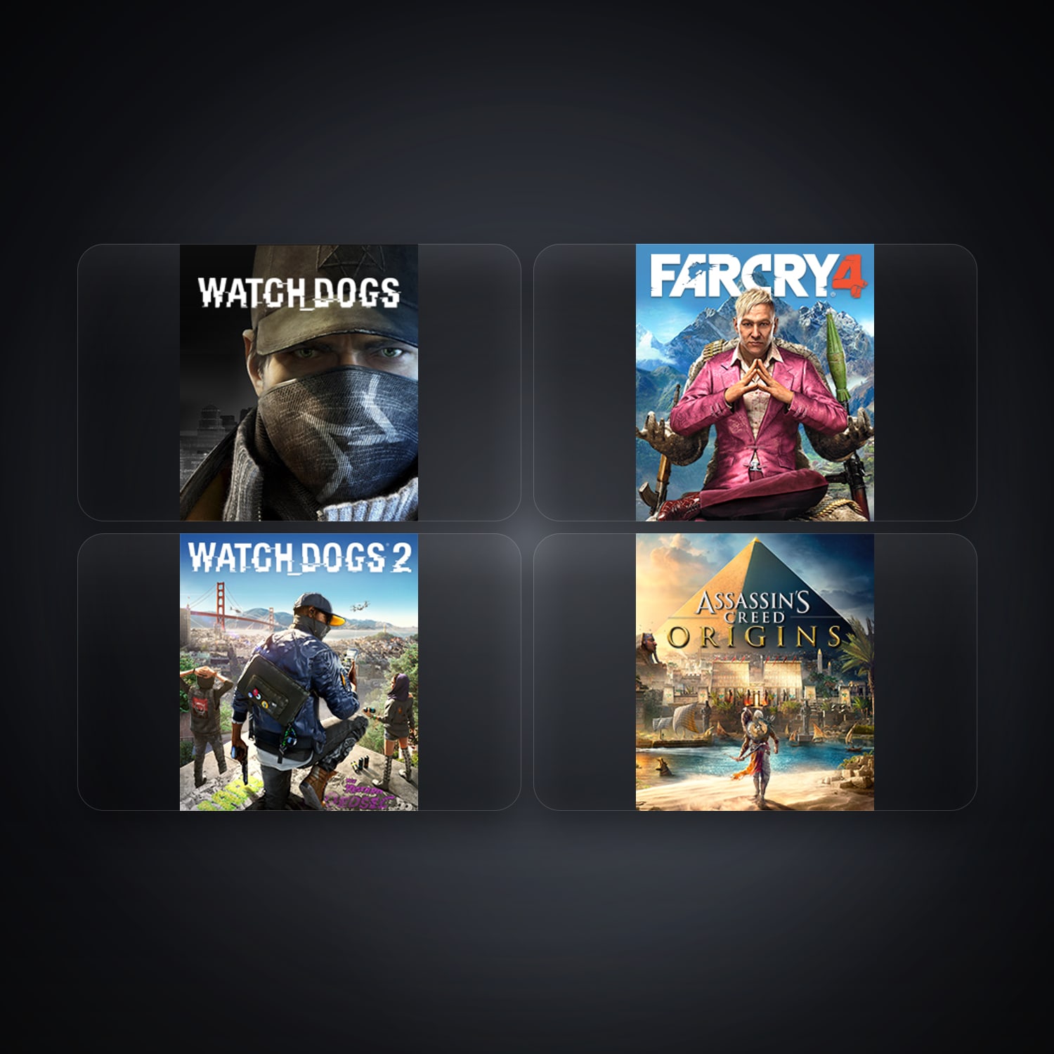 هالحساب يوبيسوفت فيه Watch_Dogs وFar Cry 4، BR، 5 ألعاب — HabibiAccounts