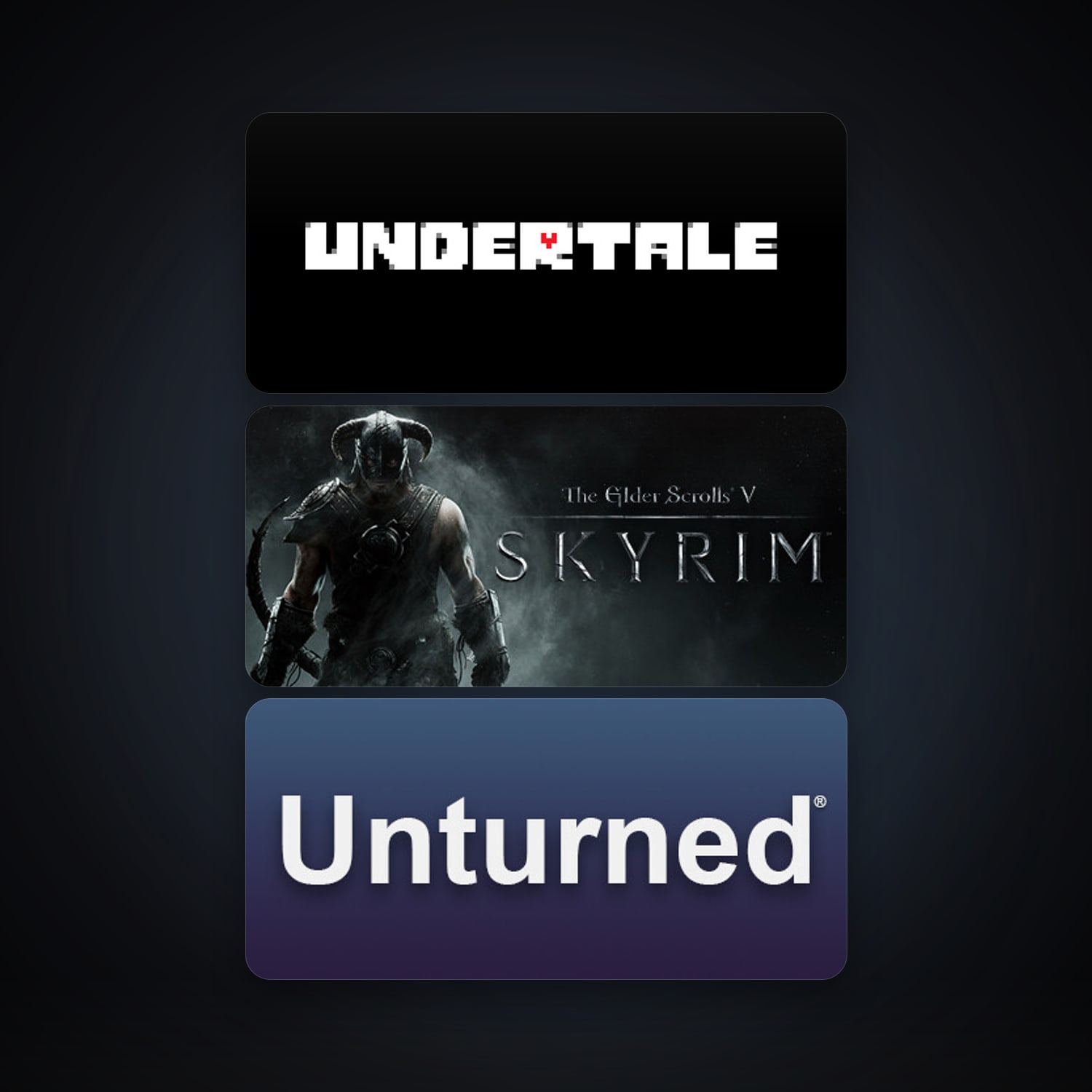 Undertale & The Elder Scrolls V: Skyrim — HabibiAccounts