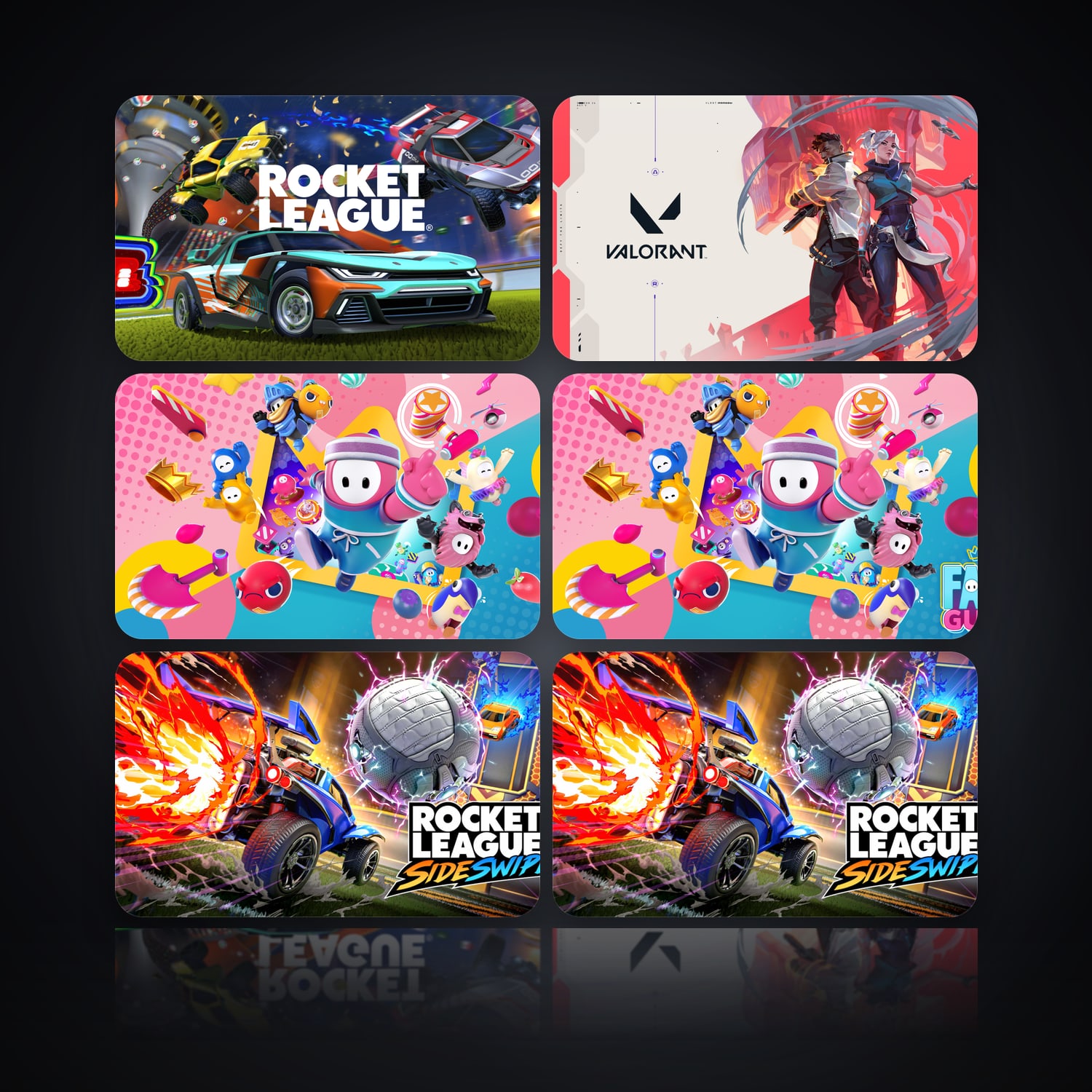 Rocket League & VALORANT | 6 Games — HabibiAccounts