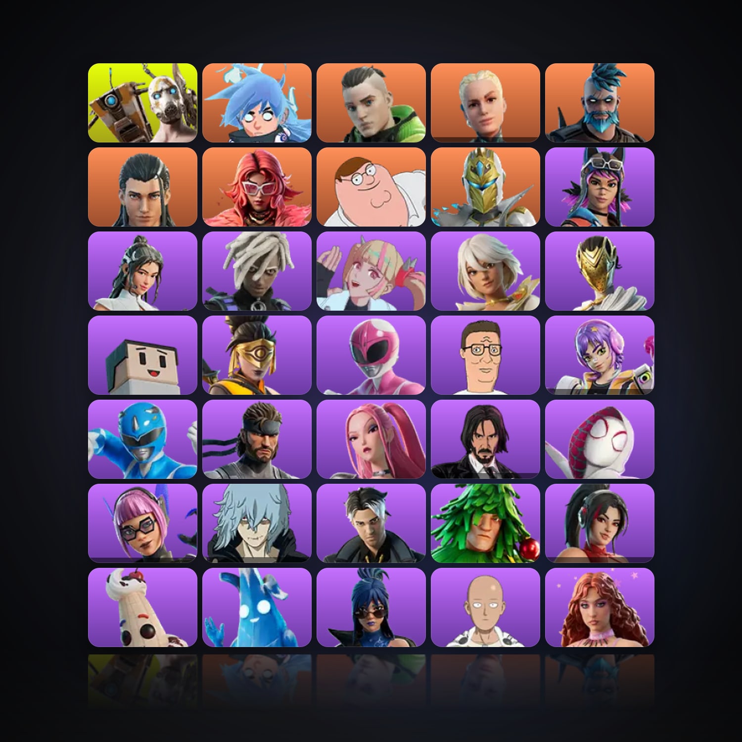Fortnite | 110 Skins | 100 V-Bucks | Level 1593 | 98 Wins — HabibiAccounts