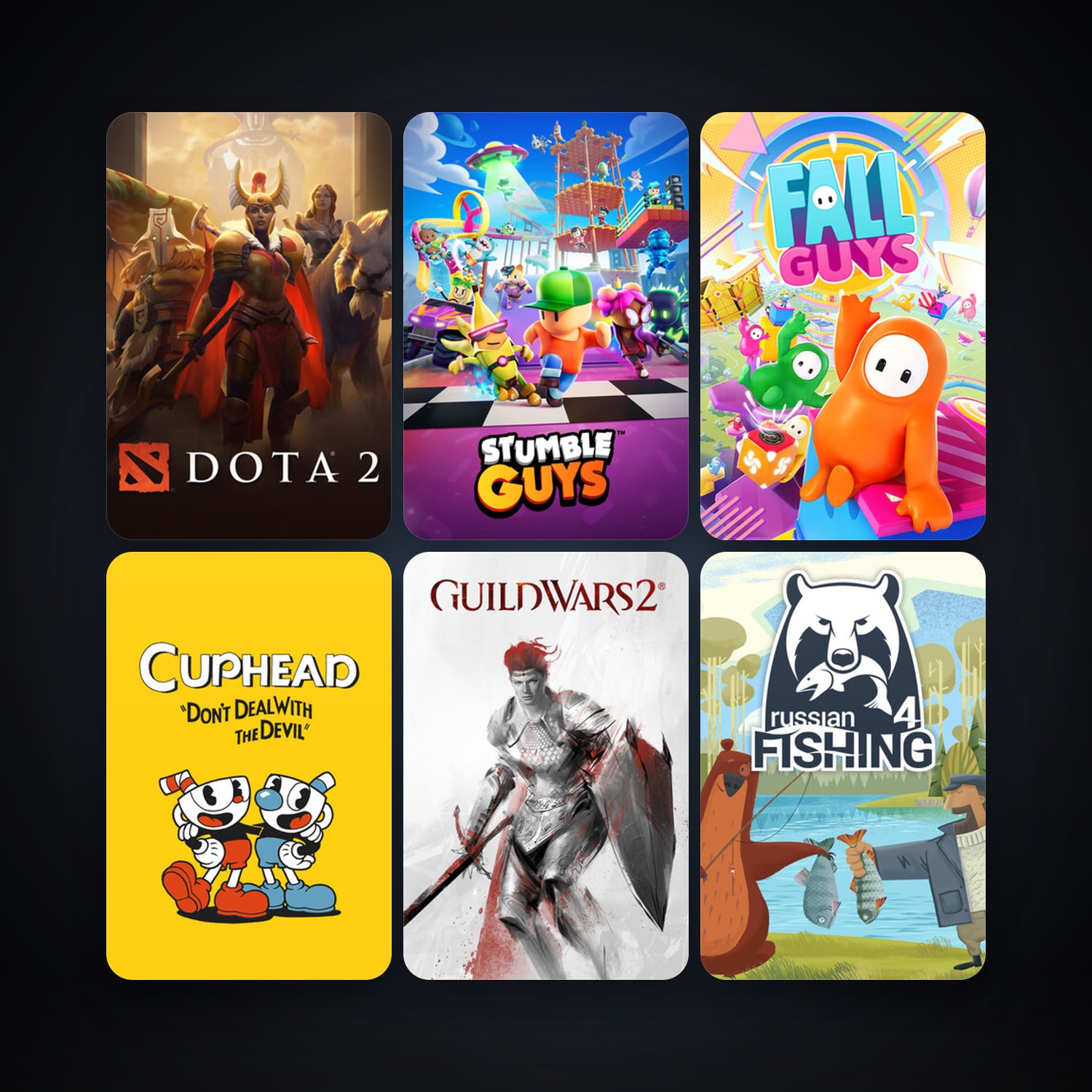 Dota 2 + Cuphead, 23 games, clean — HabibiAccounts