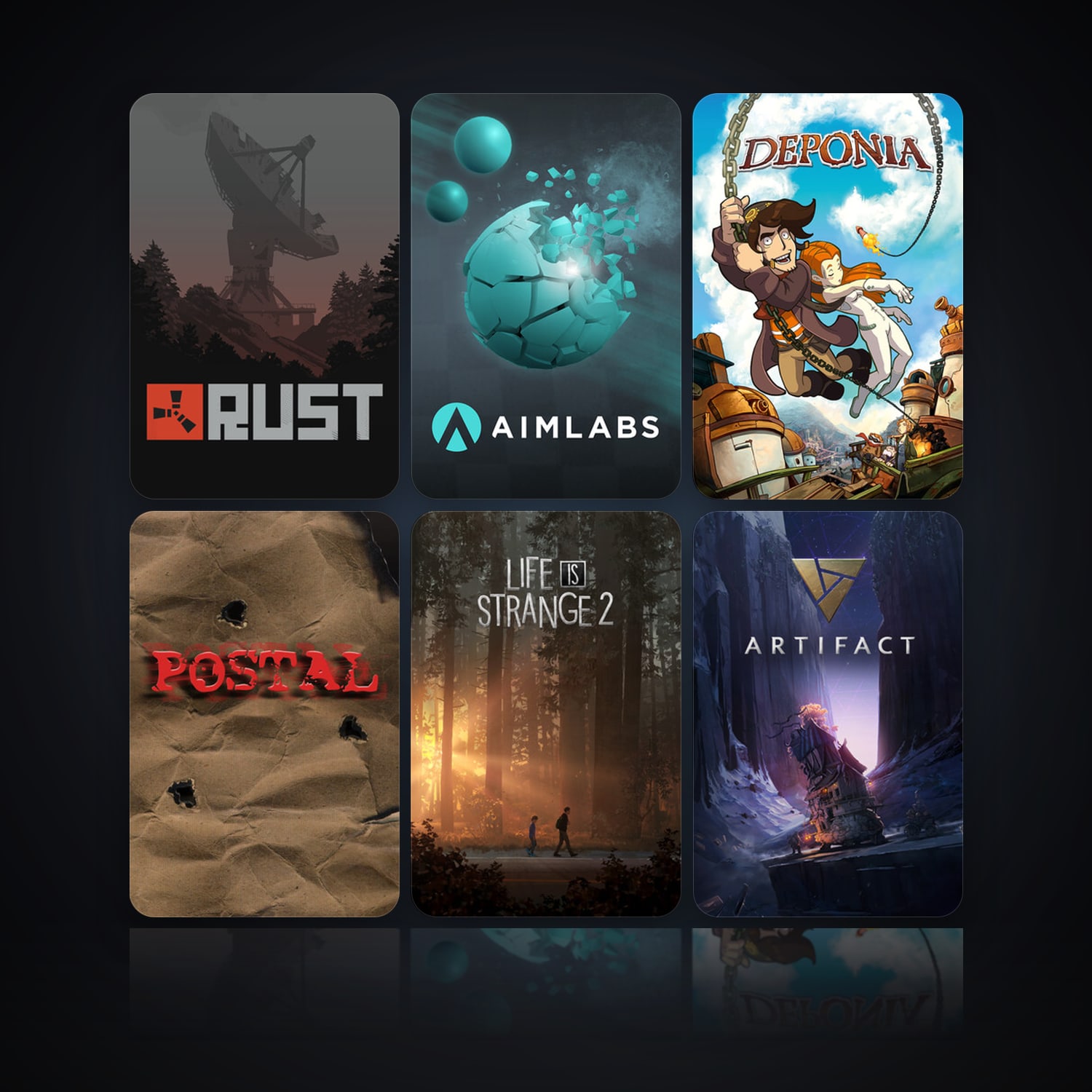 Rust & Aimlabs | 27 Games | Clean — HabibiAccounts