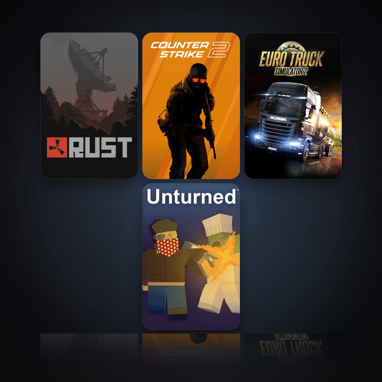 Rust & CS2 Prime | 12 Games | Clean — HabibiAccounts