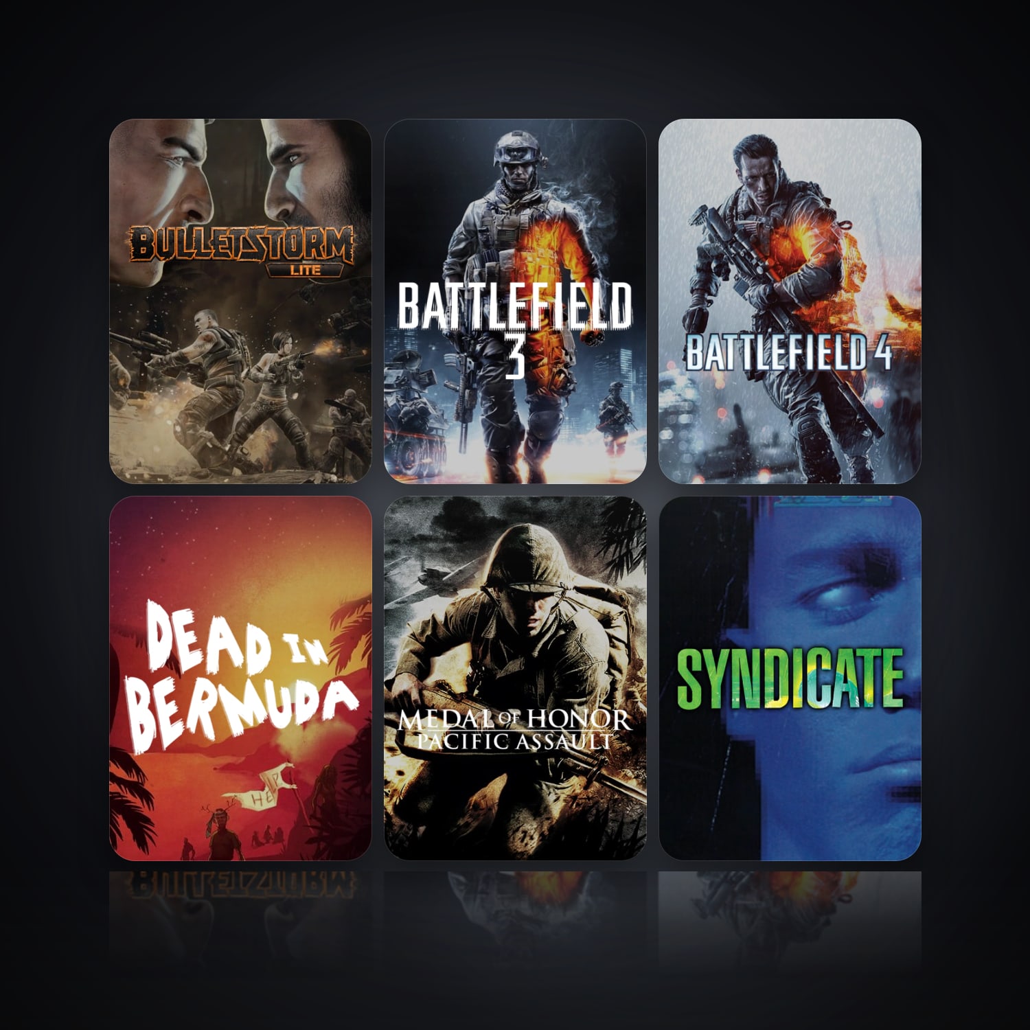 BULLETSTORM - LITE & Battlefield 3 | 7 Games — HabibiAccounts
