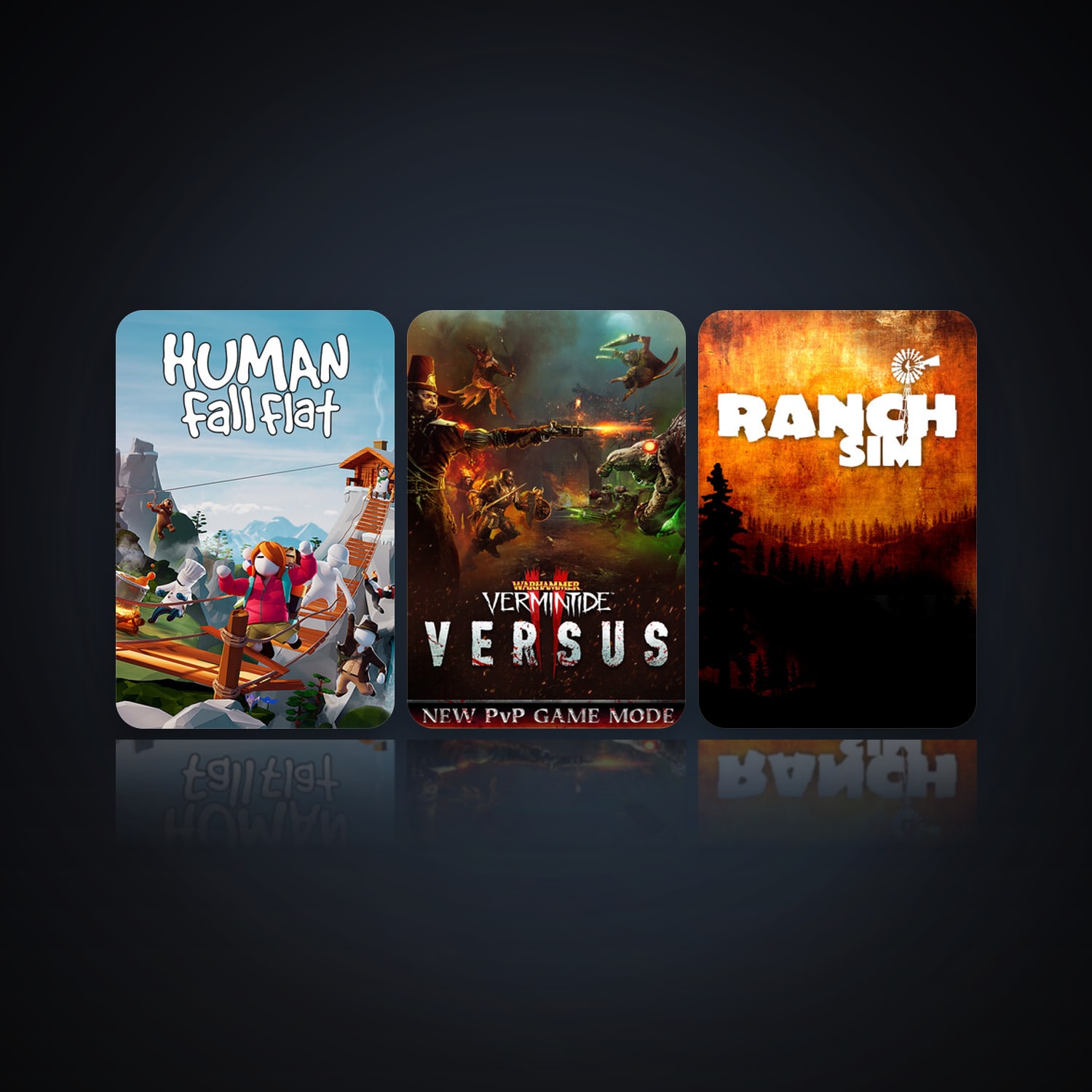 Human: Fall Flat & Warhammer: Vermintide 2 — HabibiAccounts