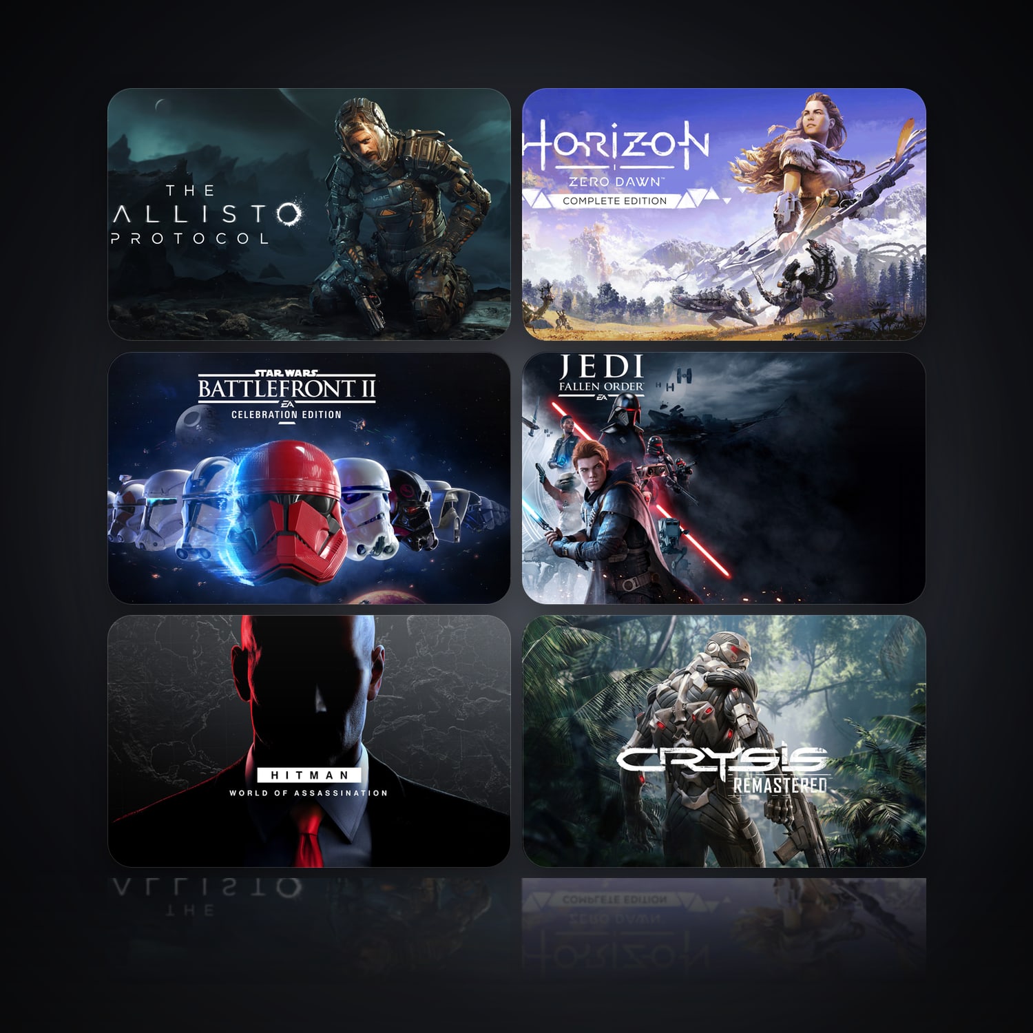 The Callisto Protocol & Horizon Zero Dawn Complete Edition | 106 Games — HabibiAccounts