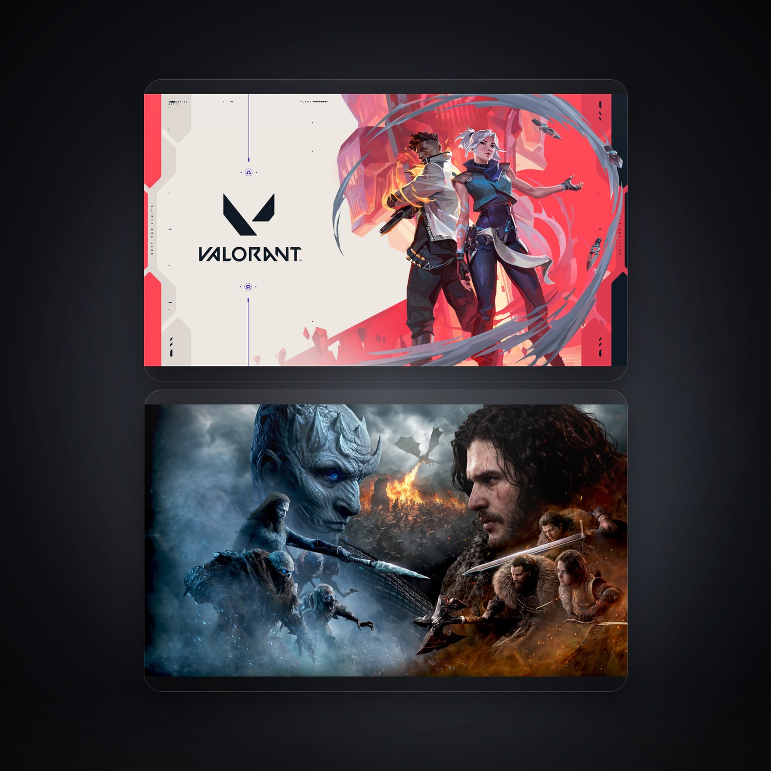 هالحساب إبك فيه VALORANT وGame of Thrones Kingsroad، IN — HabibiAccounts