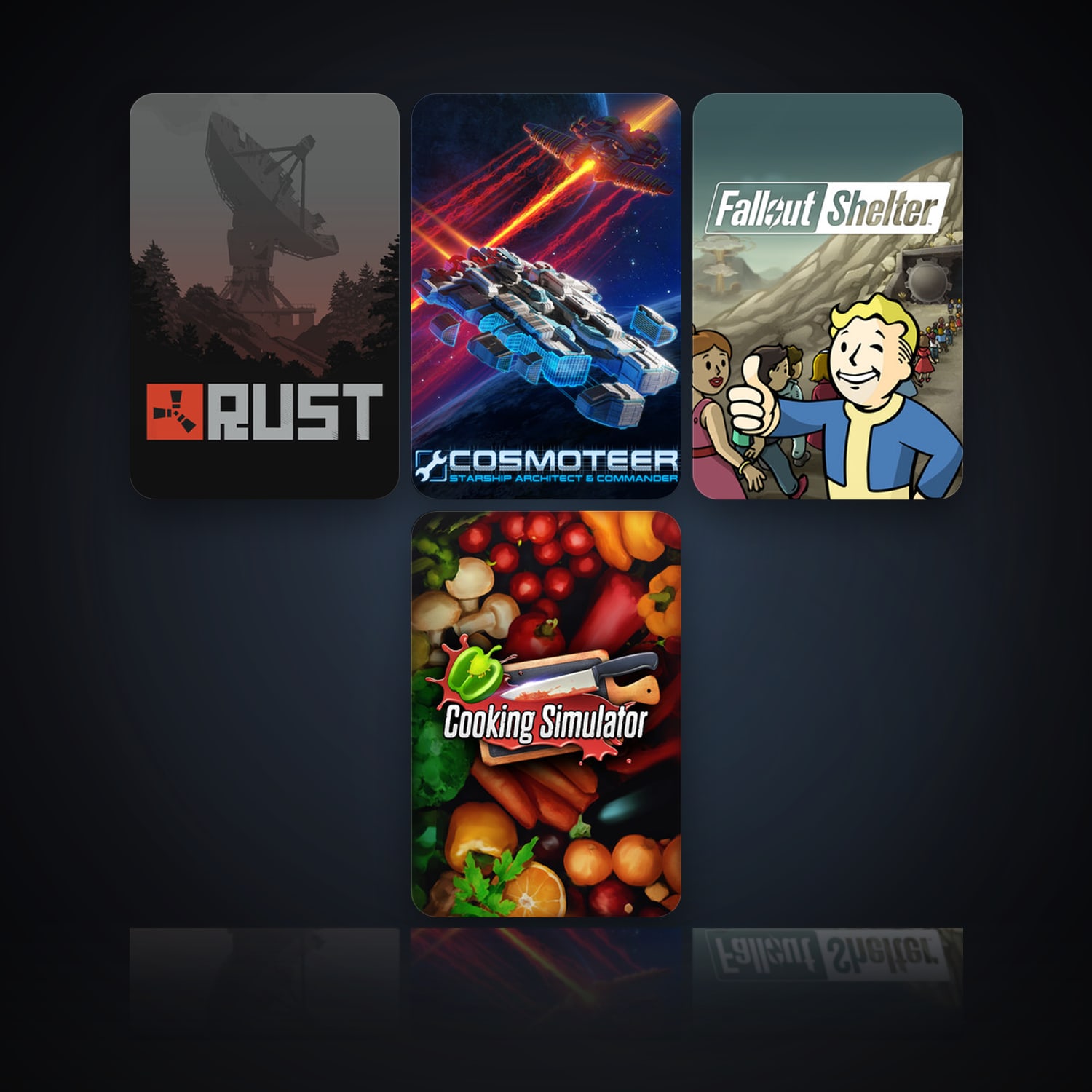Rust & Cosmoteer: Starship Architect & Commander | Clean — HabibiAccounts