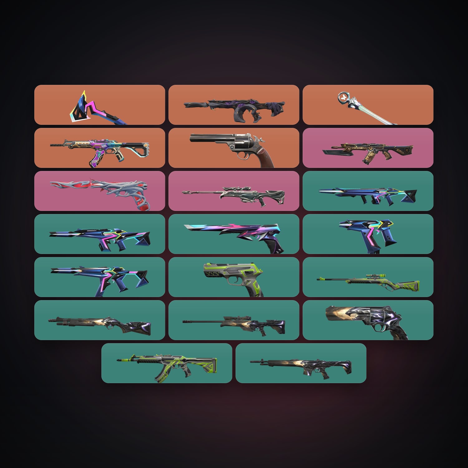 KR Gold 2 locker — 2 knives, 20 skins, lvl 50 — HabibiAccounts