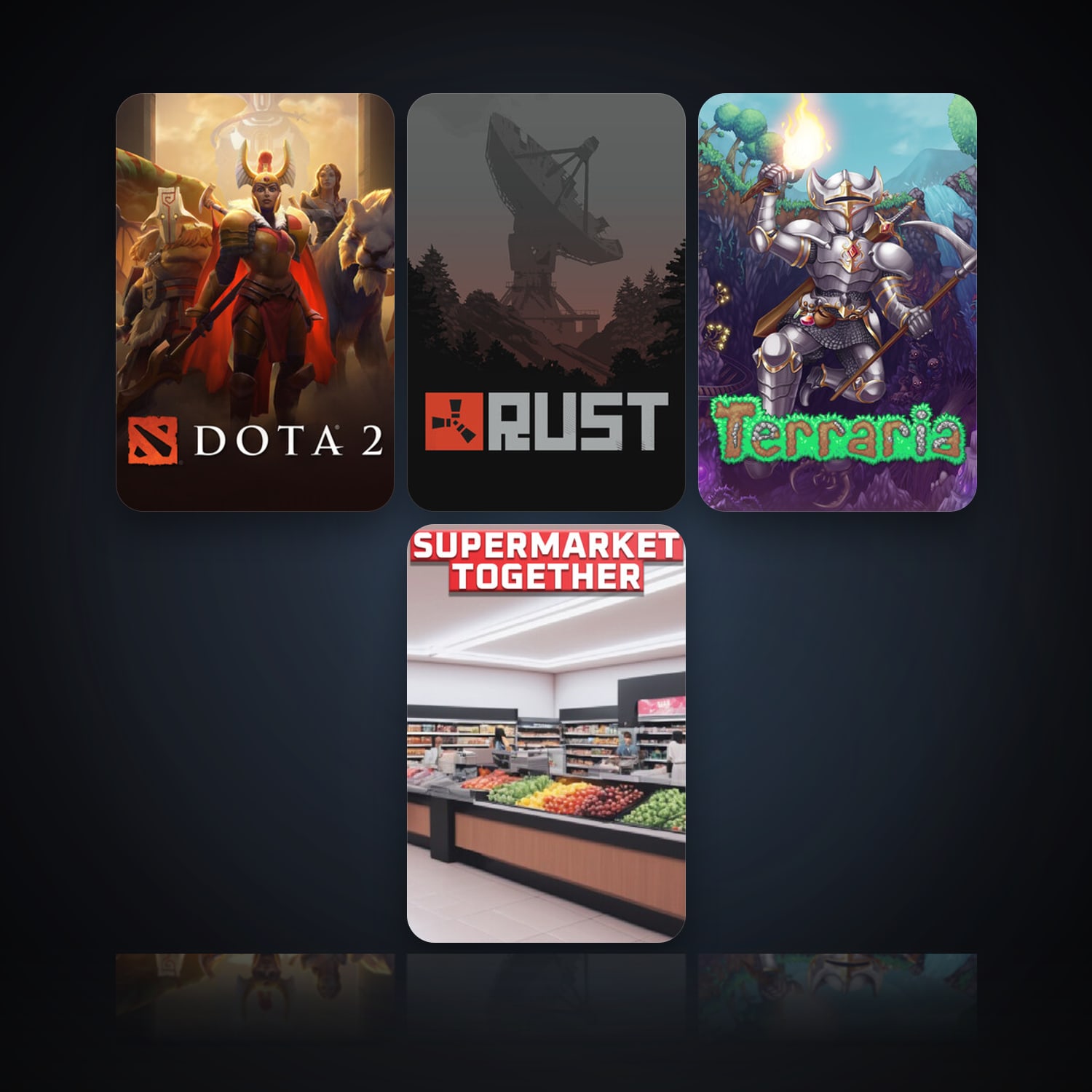 Dota 2 & Rust | Clean — HabibiAccounts