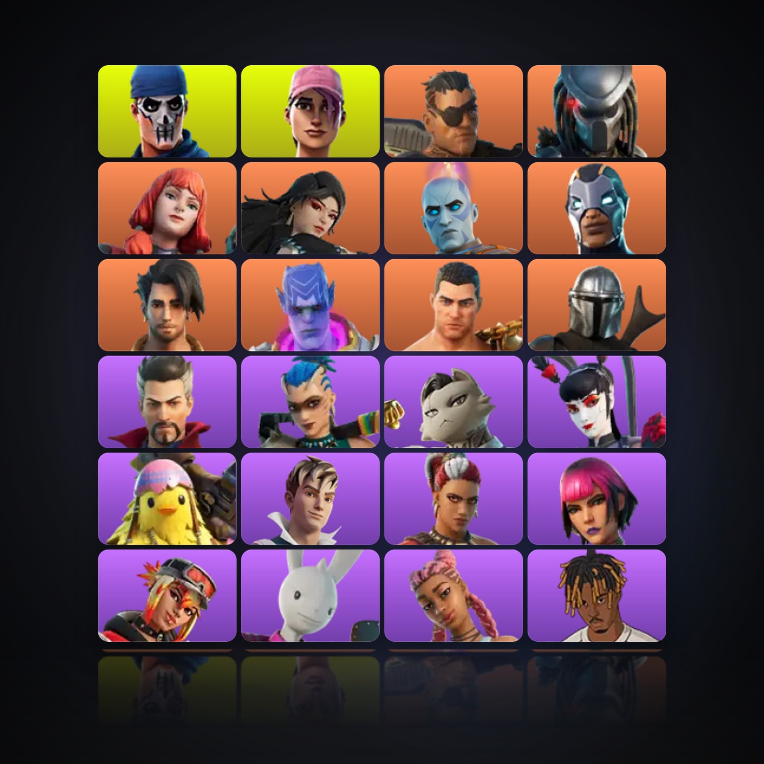 Fortnite | 48 Skins | 3.5K V-Bucks | Level 685 | 61 Wins — HabibiAccounts