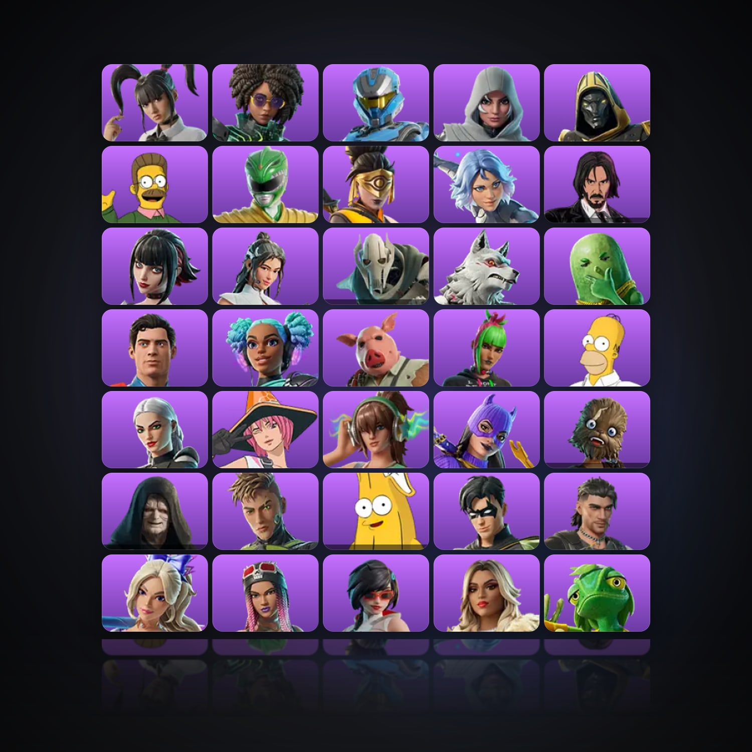 Fortnite | 51 Skins | 700 V-Bucks | Level 1573 | 165 Wins — HabibiAccounts