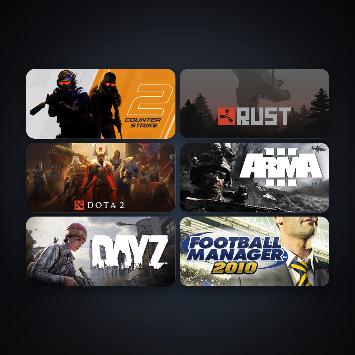 Dota 2 + CS2 Prime, 9 games, Steam 10, clean — HabibiAccounts