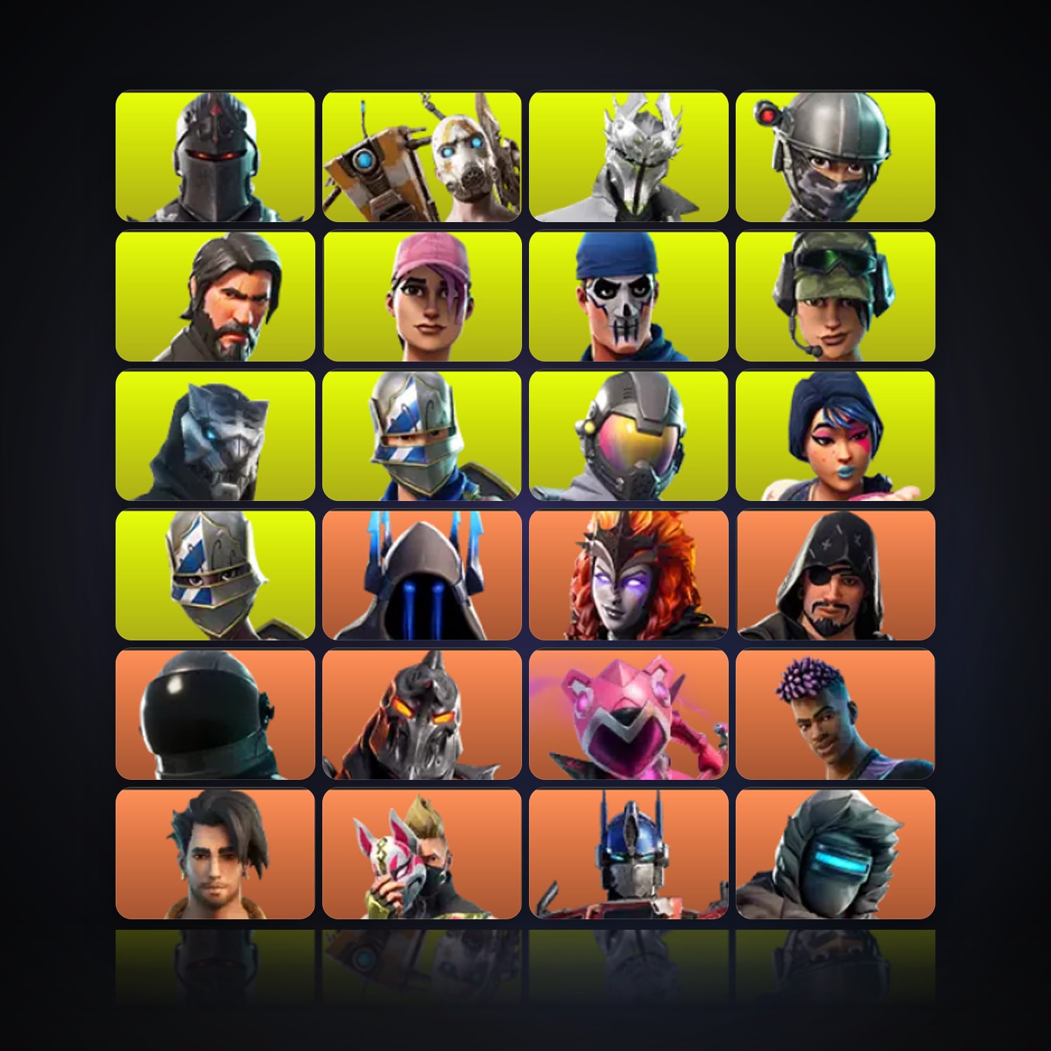 Fortnite | 486 Skins | 850 V-Bucks | Level 3410 | 363 Wins — HabibiAccounts