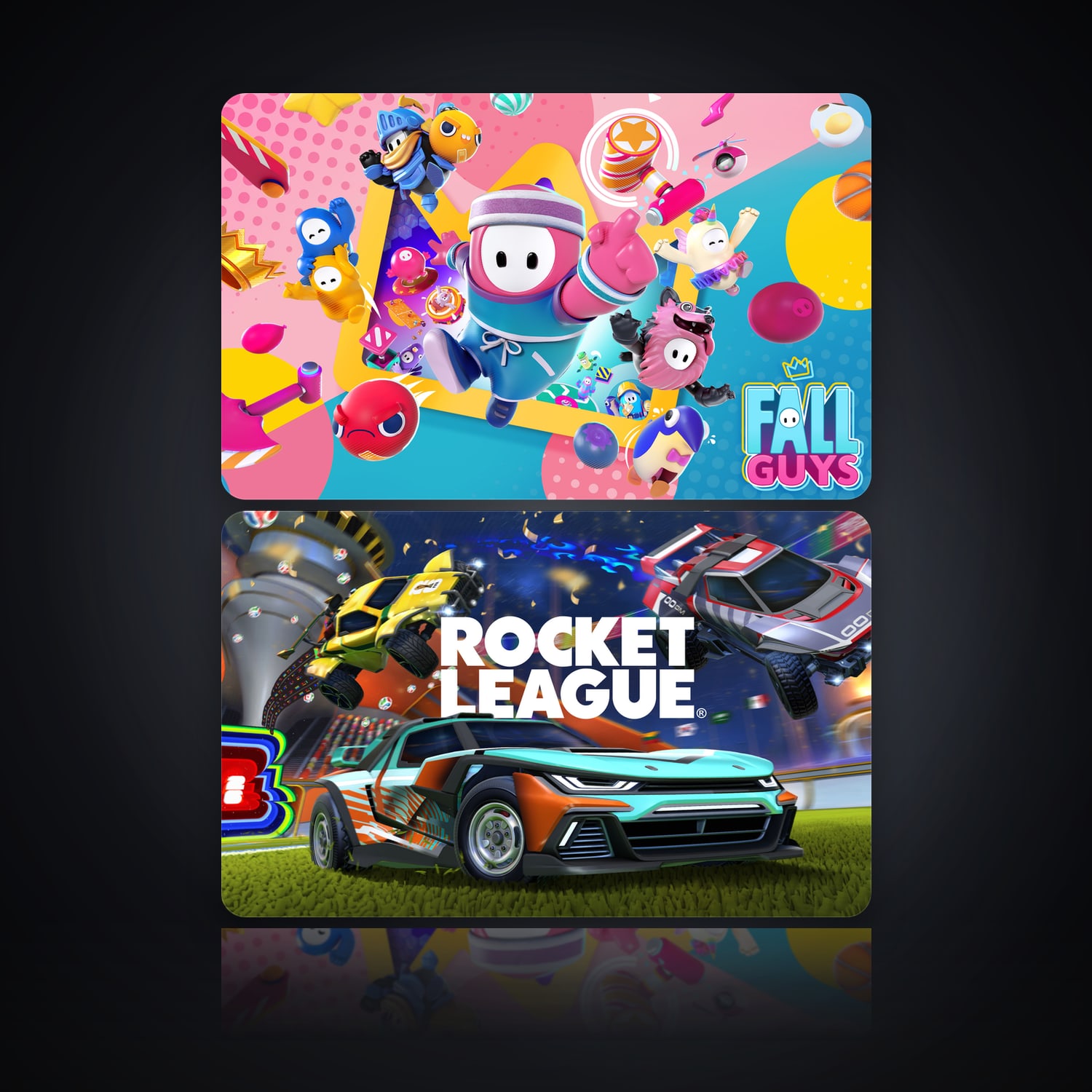 Fall Guys & Rocket League | 2 Games — HabibiAccounts