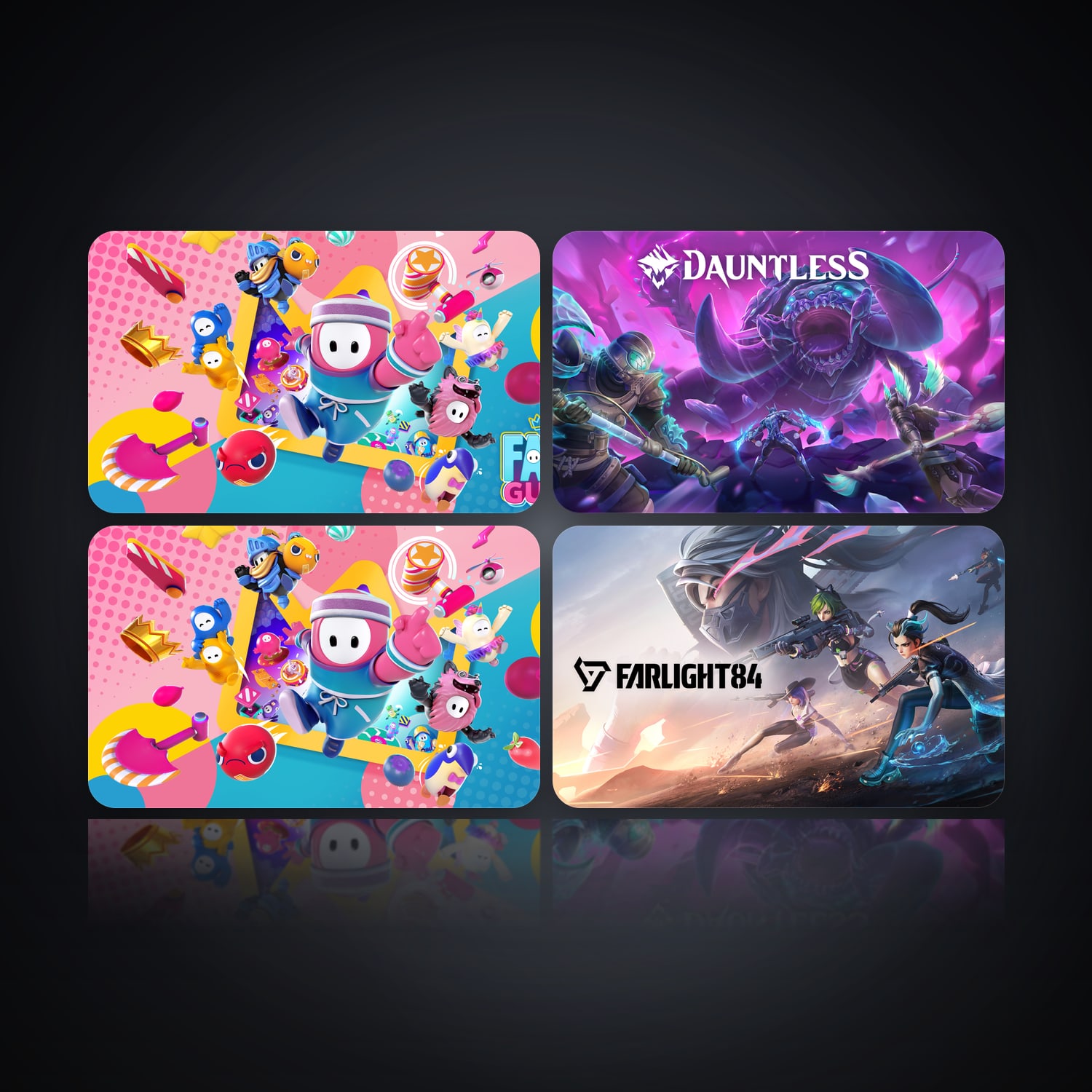 Fall Guys & Dauntless | 4 Games — HabibiAccounts
