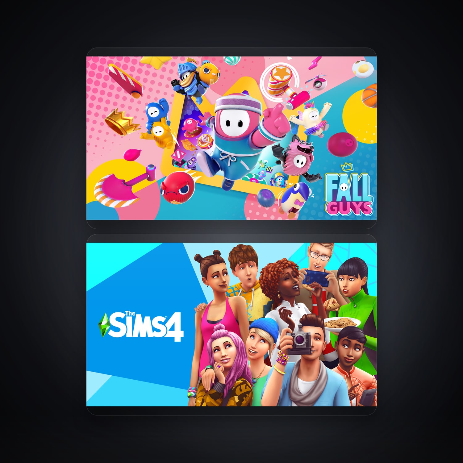 Fall Guys & The Sims 4 | 2 Games — HabibiAccounts