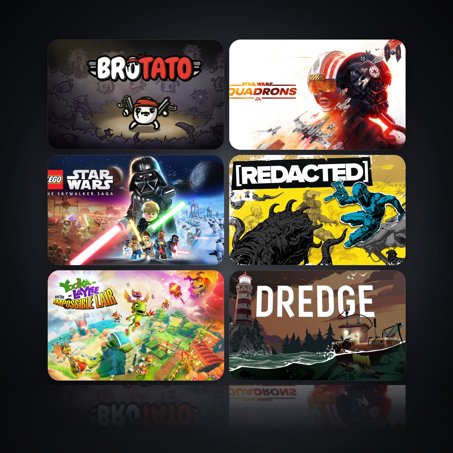 Brotato & Star Wars Squadrons | 45 Games — HabibiAccounts