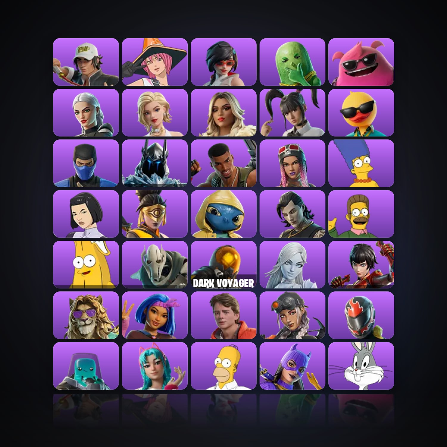 Fortnite | 43 Skins | 300 V-Bucks | Level 610 | 64 Wins — HabibiAccounts