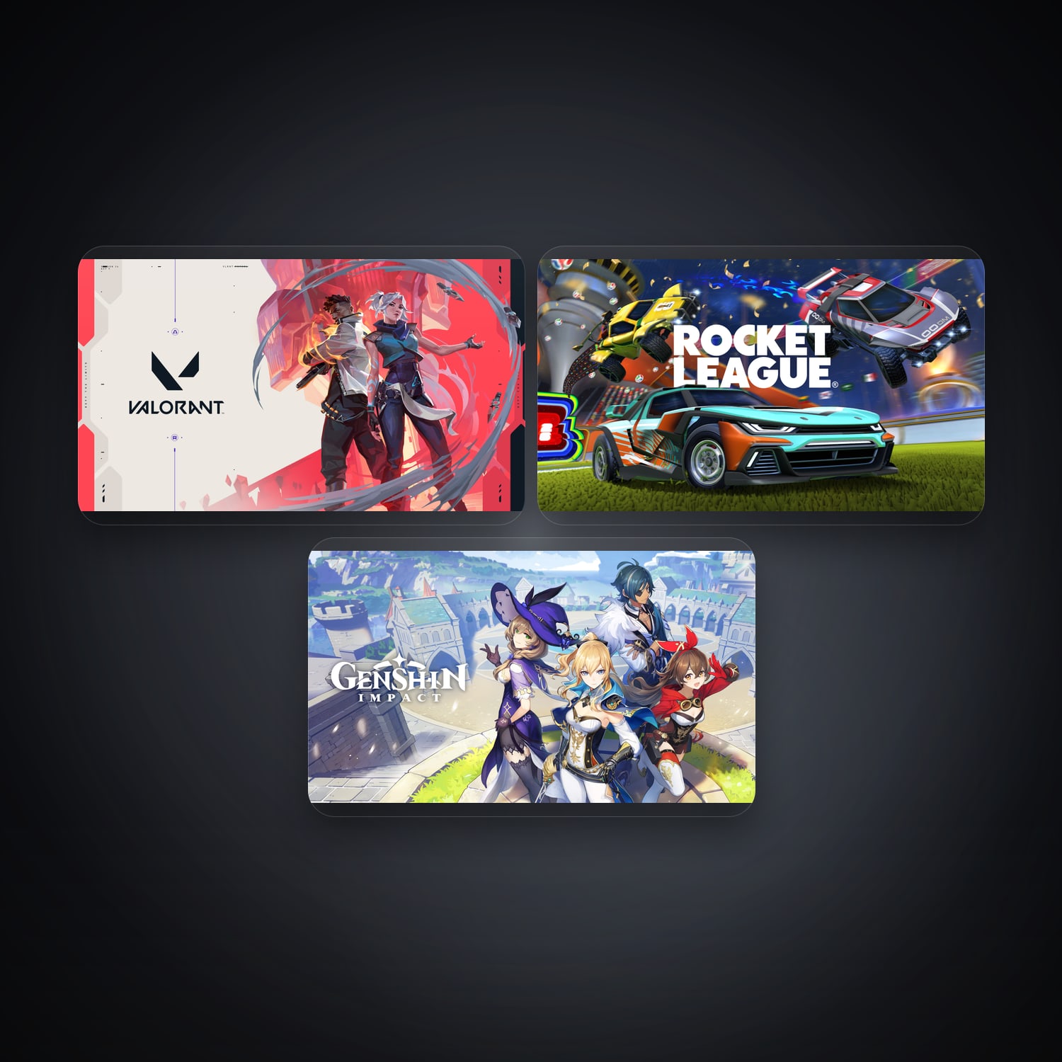 VALORANT & Rocket League | 3 Games — HabibiAccounts