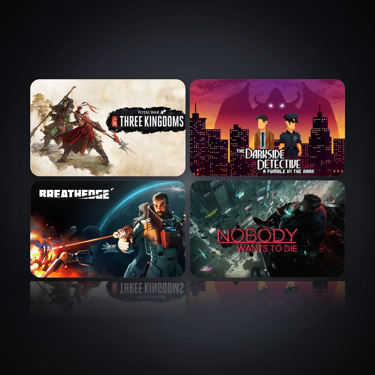 Total War: THREE KINGDOMS & The Darkside Detective A Fumble in the Dark | 5 Games — HabibiAccounts