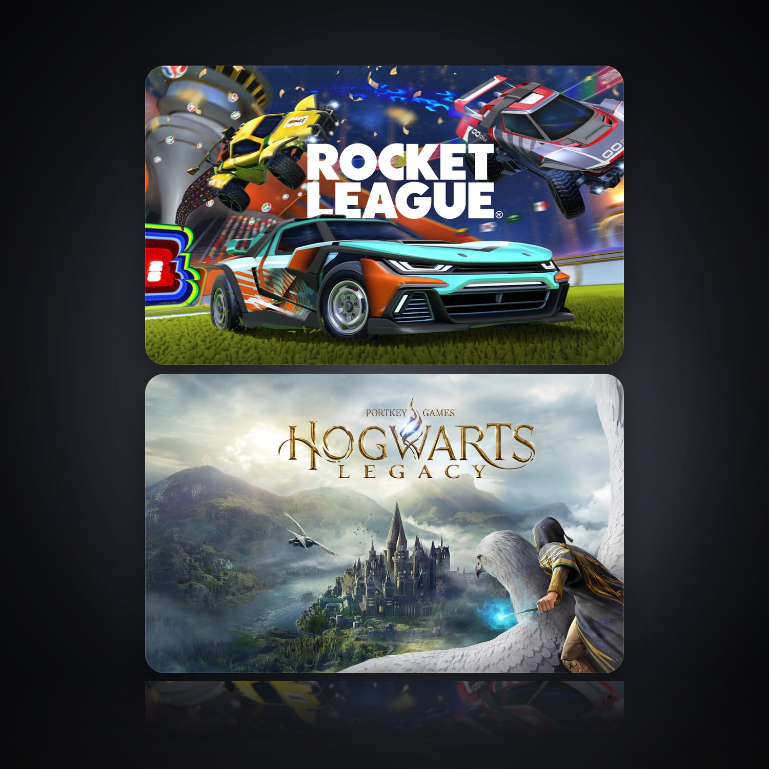 Rocket League & Hogwarts Legacy | 2 Games — HabibiAccounts