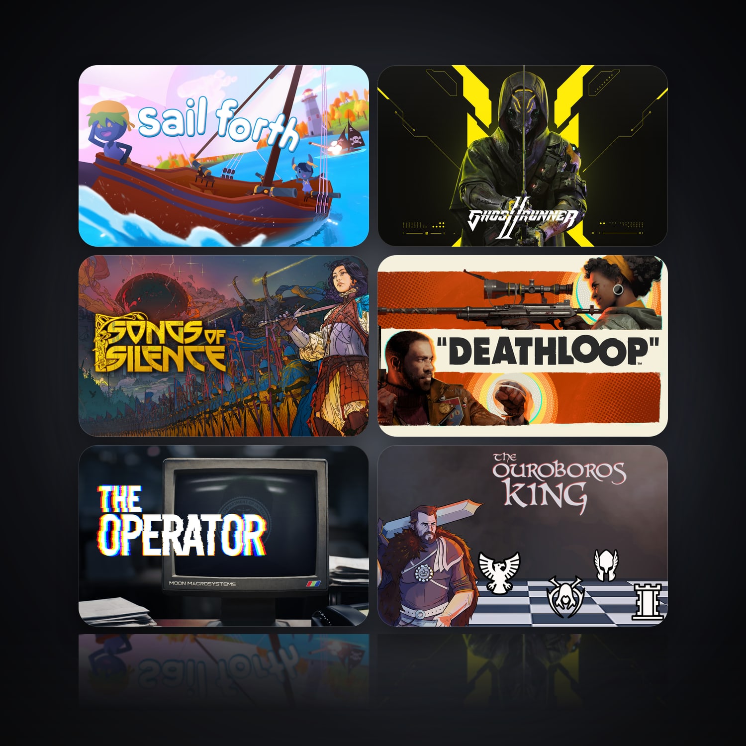 Sail Forth & Ghostrunner 2 | 97 Games — HabibiAccounts