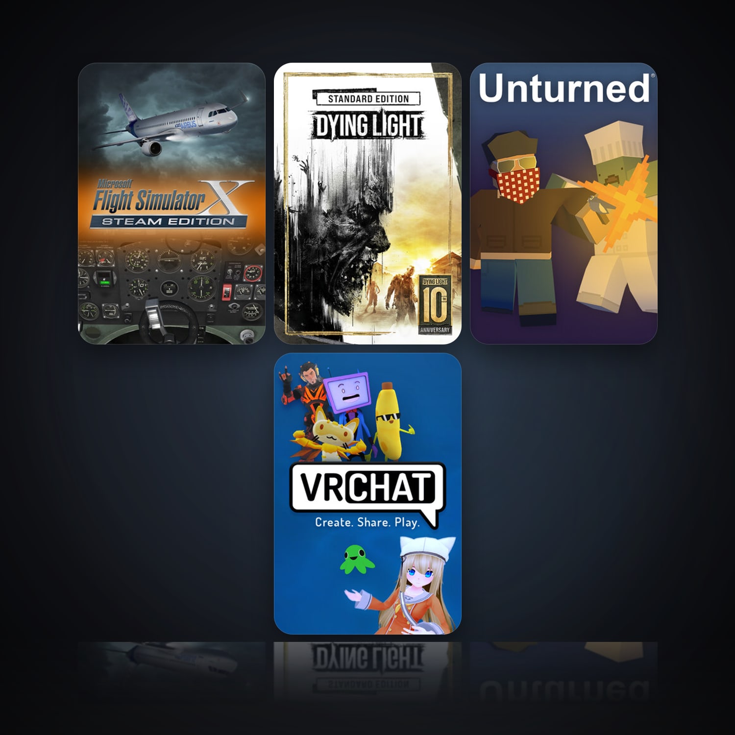 Microsoft Flight Simulator X: Steam Edition & Dying Light | Clean — HabibiAccounts
