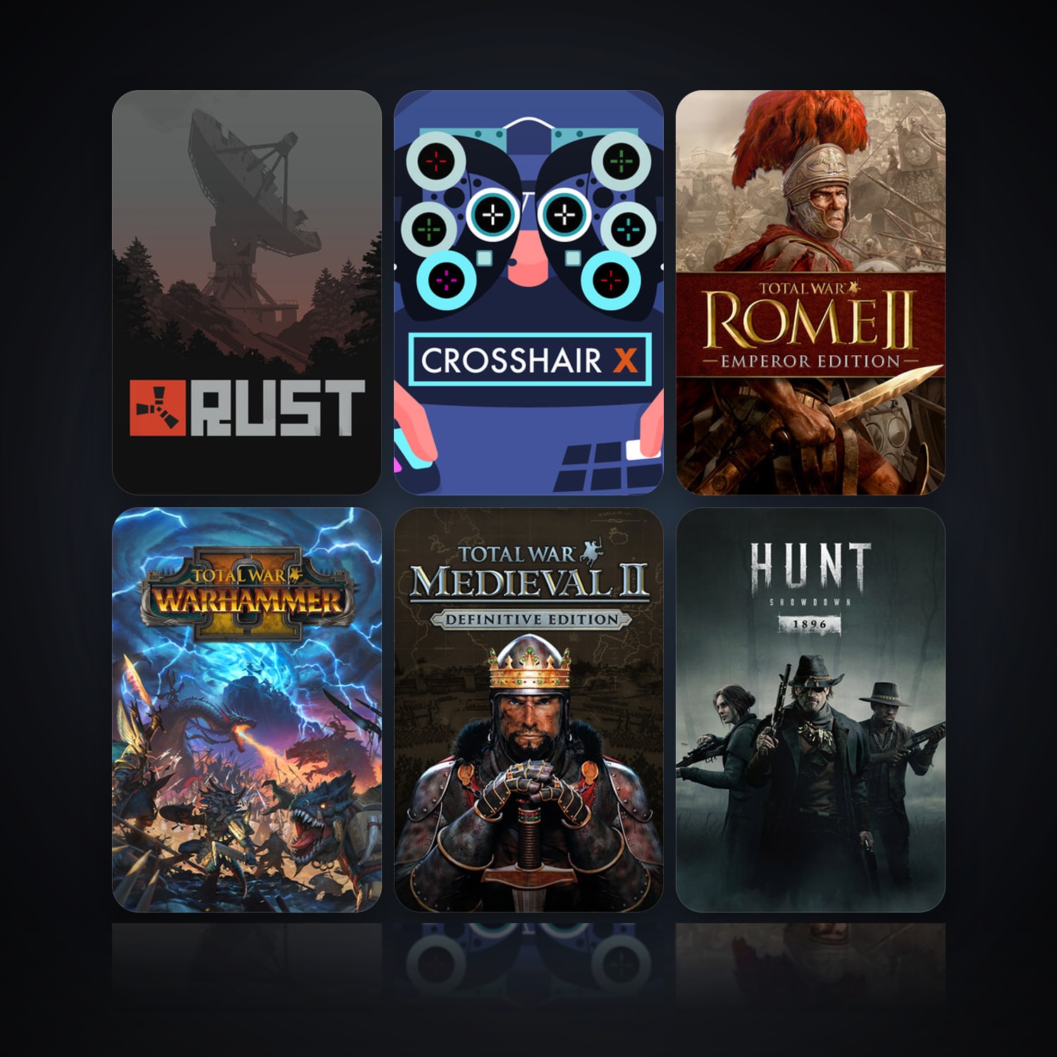 Rust & Crosshair X | 51 Games | Clean — HabibiAccounts