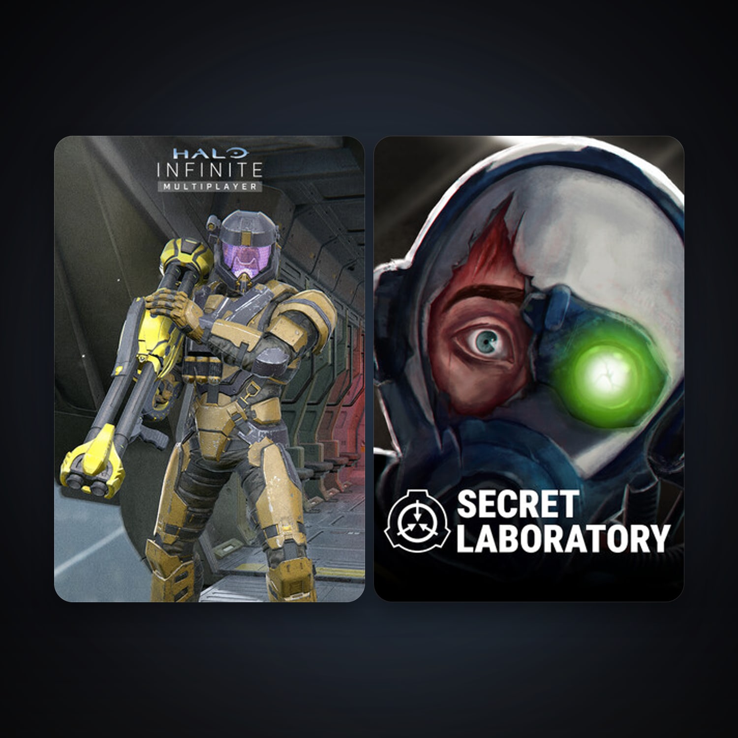 SCP: Secret Laboratory + Halo Infinite, 6 games, clean — HabibiAccounts