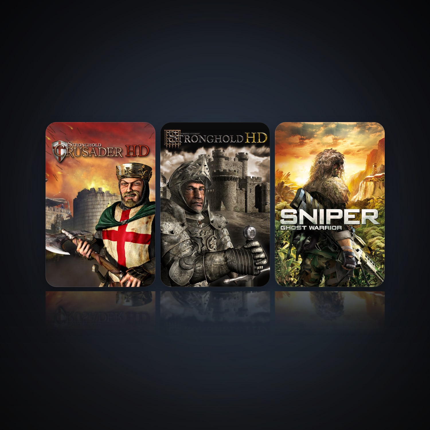 Stronghold Crusader HD & Stronghold HD | Clean — HabibiAccounts
