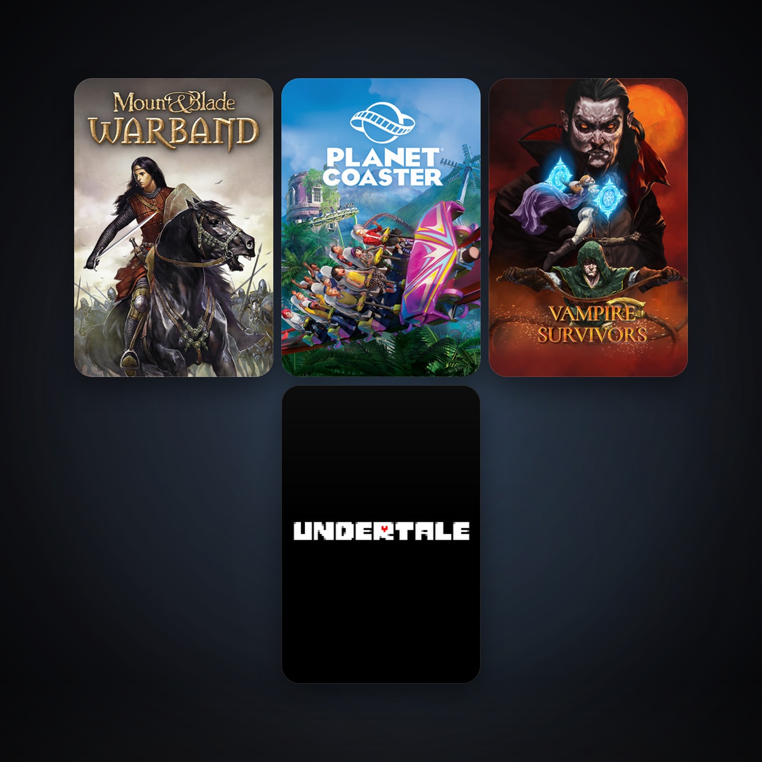 Mount & Blade: Warband + Undertale, 6 games, clean — HabibiAccounts