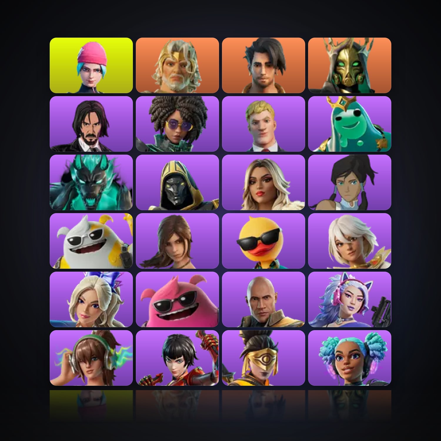 Fortnite | 49 Skins | 100 V-Bucks | Level 2056 | 217 Wins — HabibiAccounts