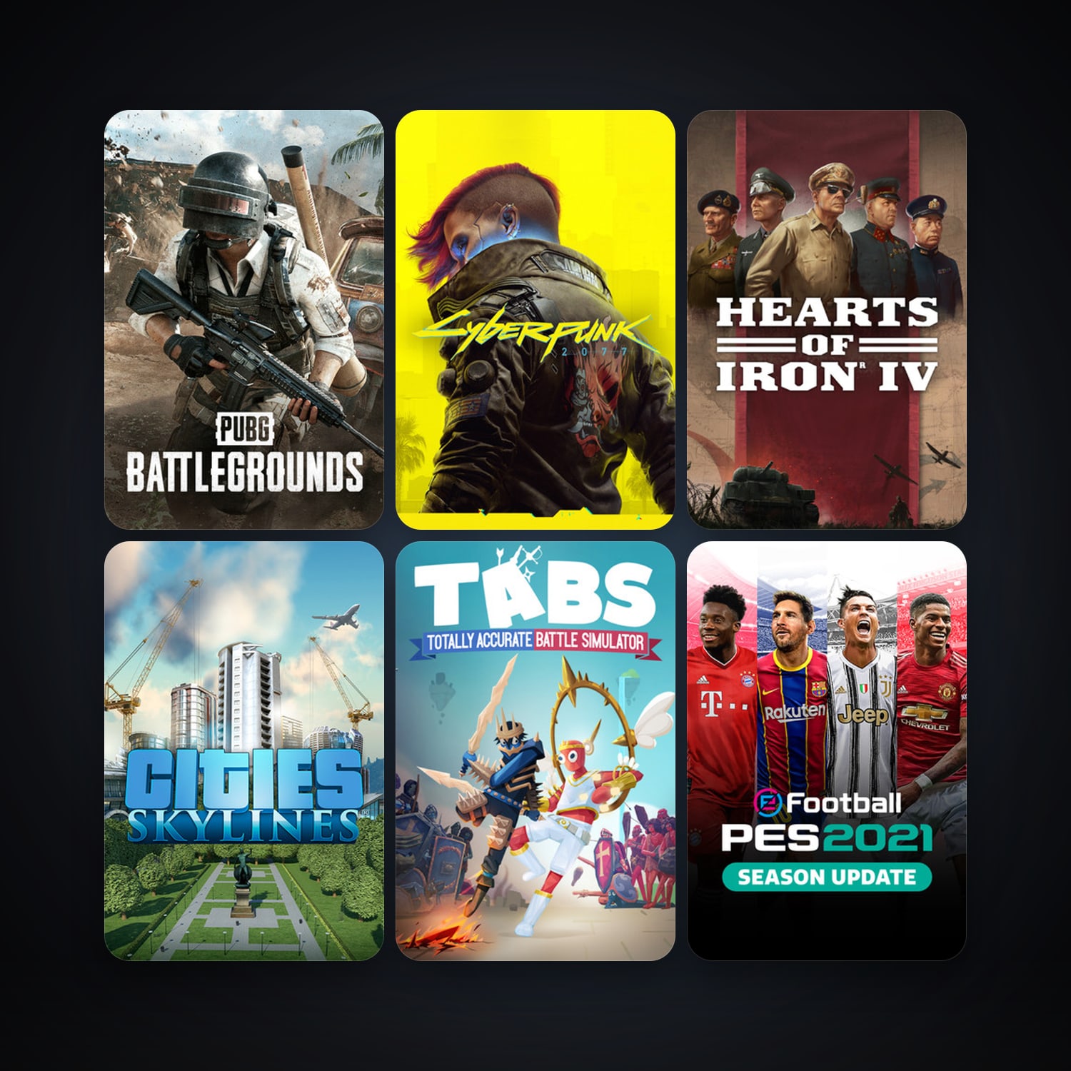 GRID 2 + Company of Heroes 2, 55 games, clean — HabibiAccounts