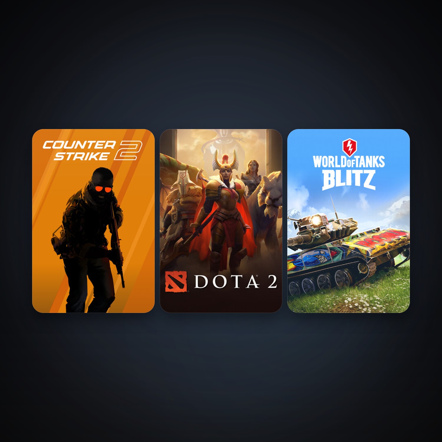 Dota 2 + CS2 Prime, 4 games, clean — HabibiAccounts