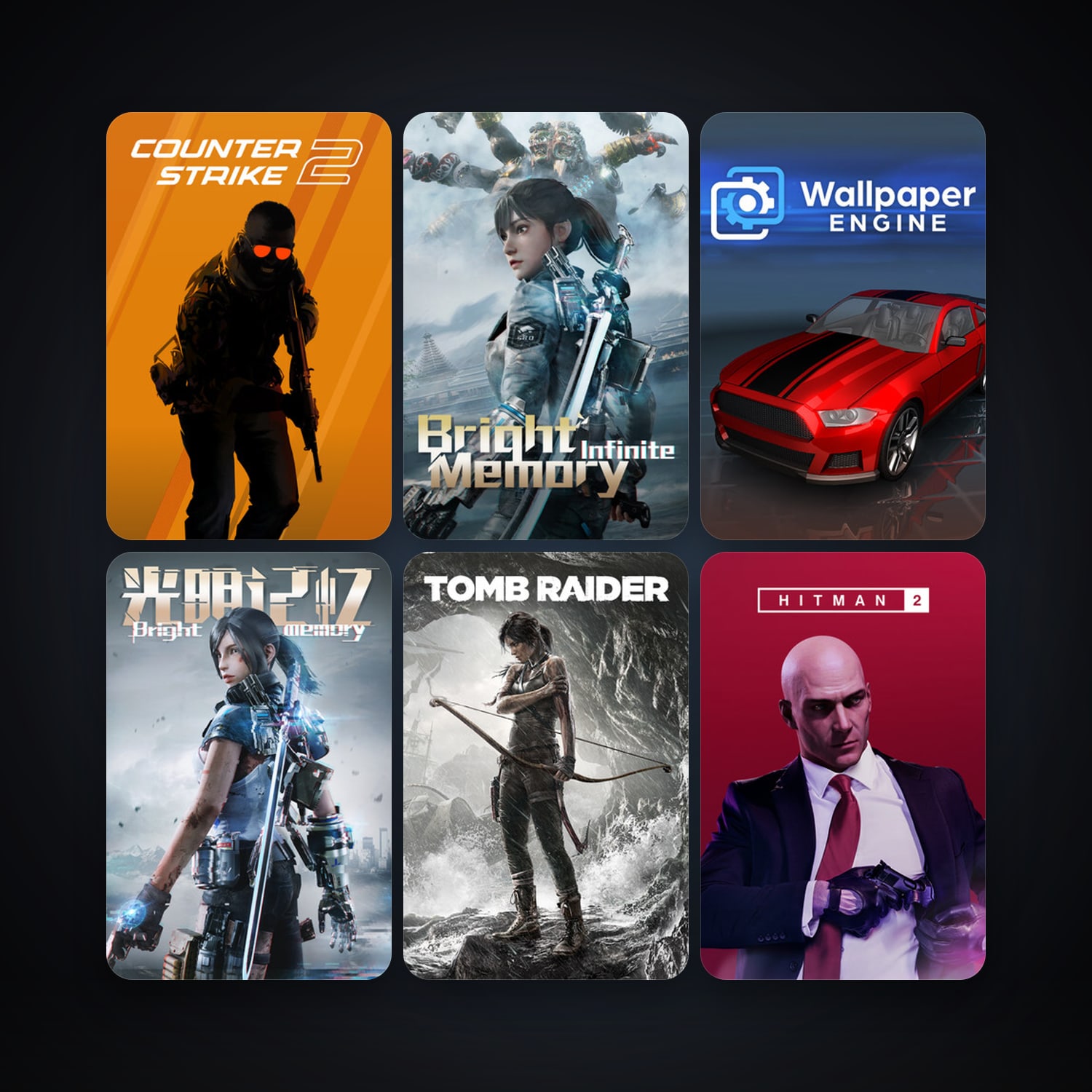CS2 Prime + Tomb Raider, 12 games, clean — HabibiAccounts