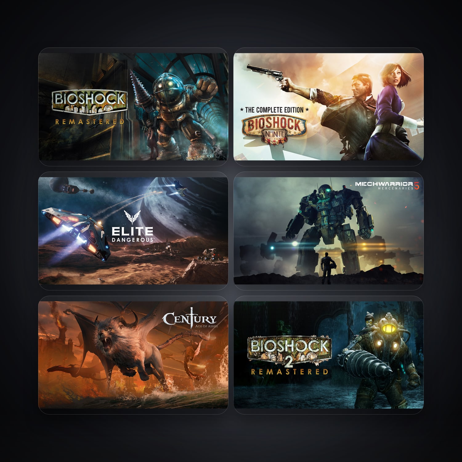 BioShock Remastered & BioShock Infinite: Complete Edition | 7 Games — HabibiAccounts