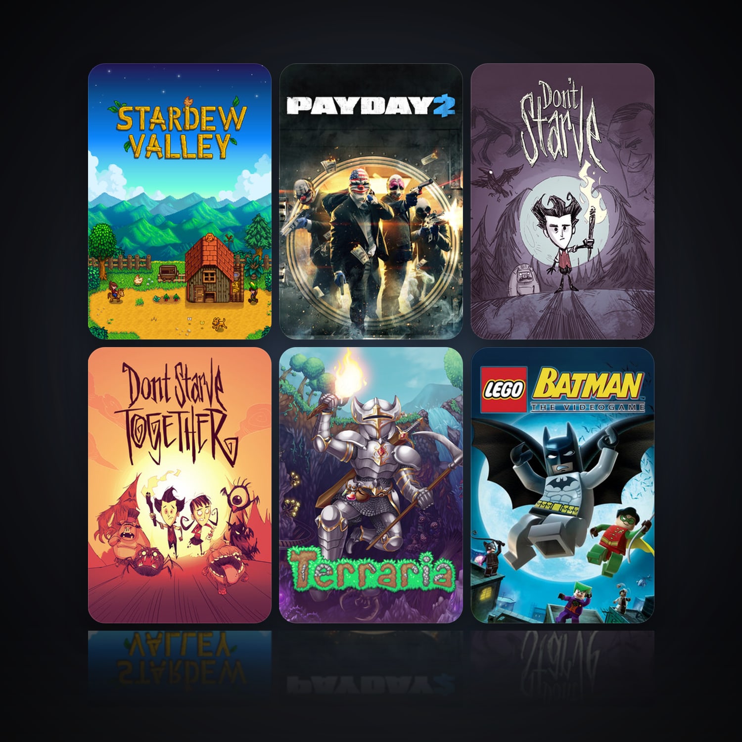 Stardew Valley & PAYDAY 2 | 13 Games | Clean — HabibiAccounts