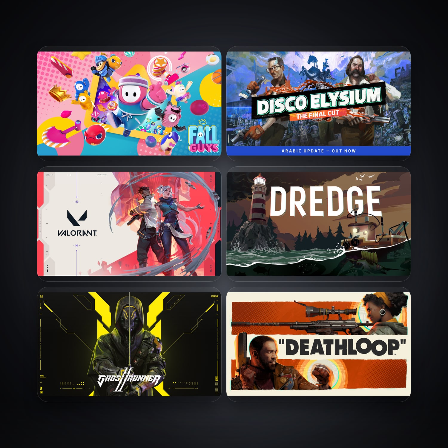 Fall Guys & Disco Elysium | 41 Games — HabibiAccounts