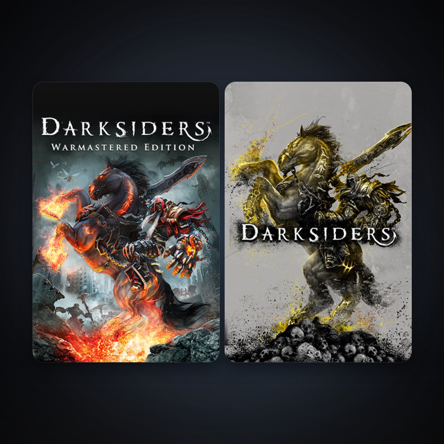 Darksiders + Darksiders Warmastered Edition, 6 games, clean — HabibiAccounts