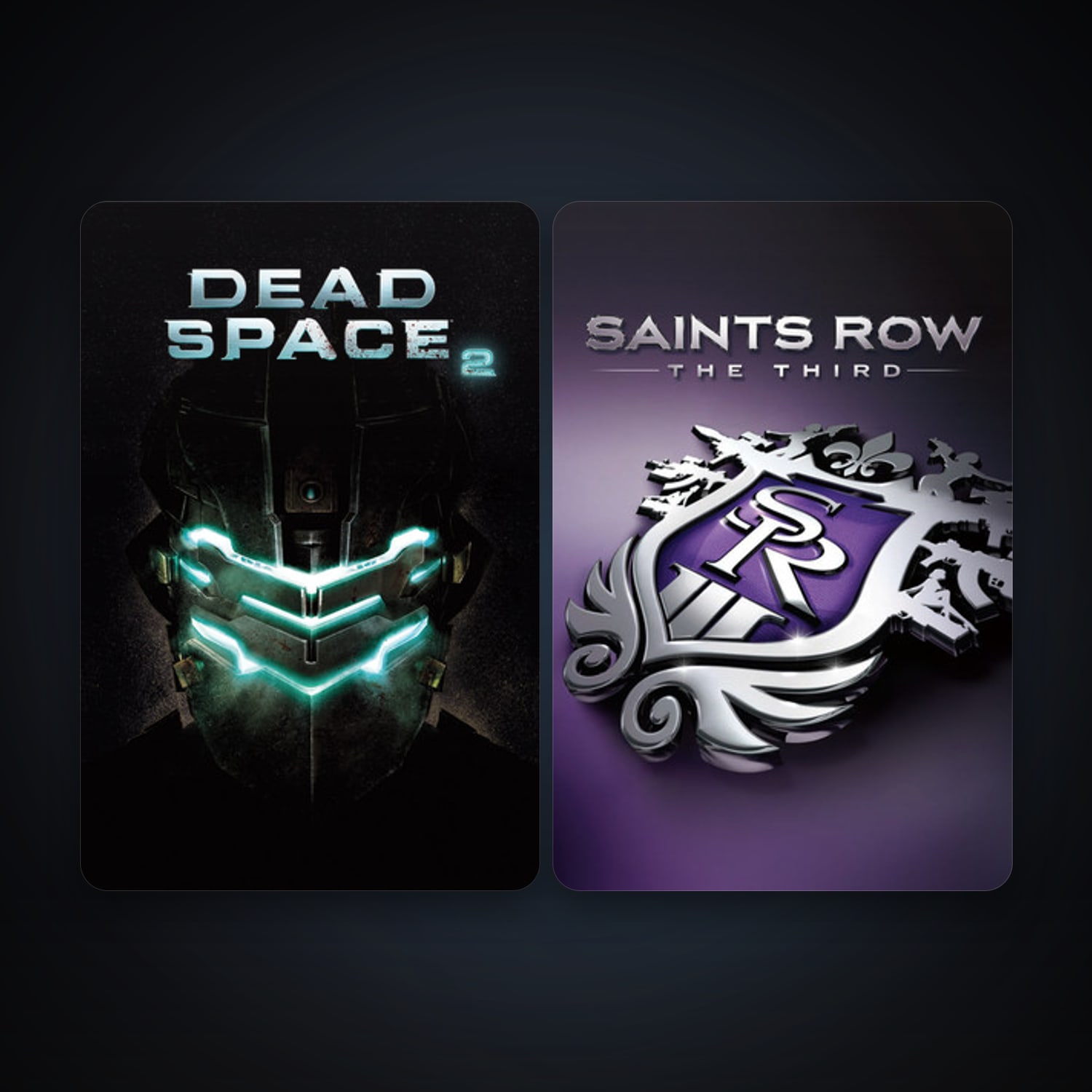 Dead Space 2 + Saints Row: The Third, 2 games, clean — HabibiAccounts